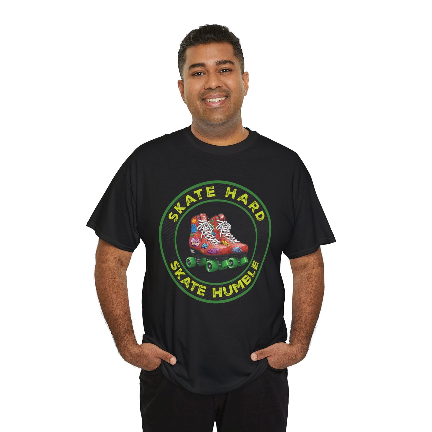 Men's "Skate Hard Skate Humble" Roller Skating T-Shirt