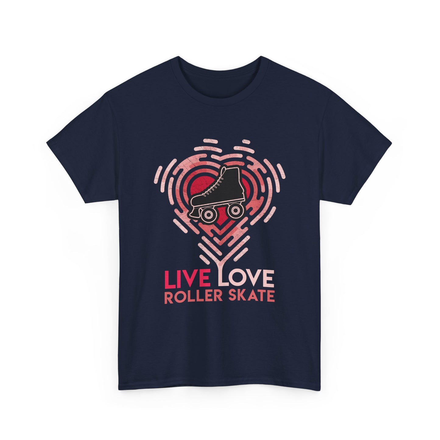 Women's "Live Love Roller Skate" Roller Skaters T-Shirt