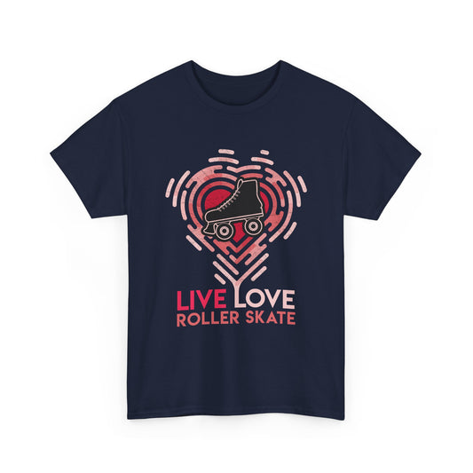 Women's "Live Love Roller Skate" Roller Skaters T-Shirt
