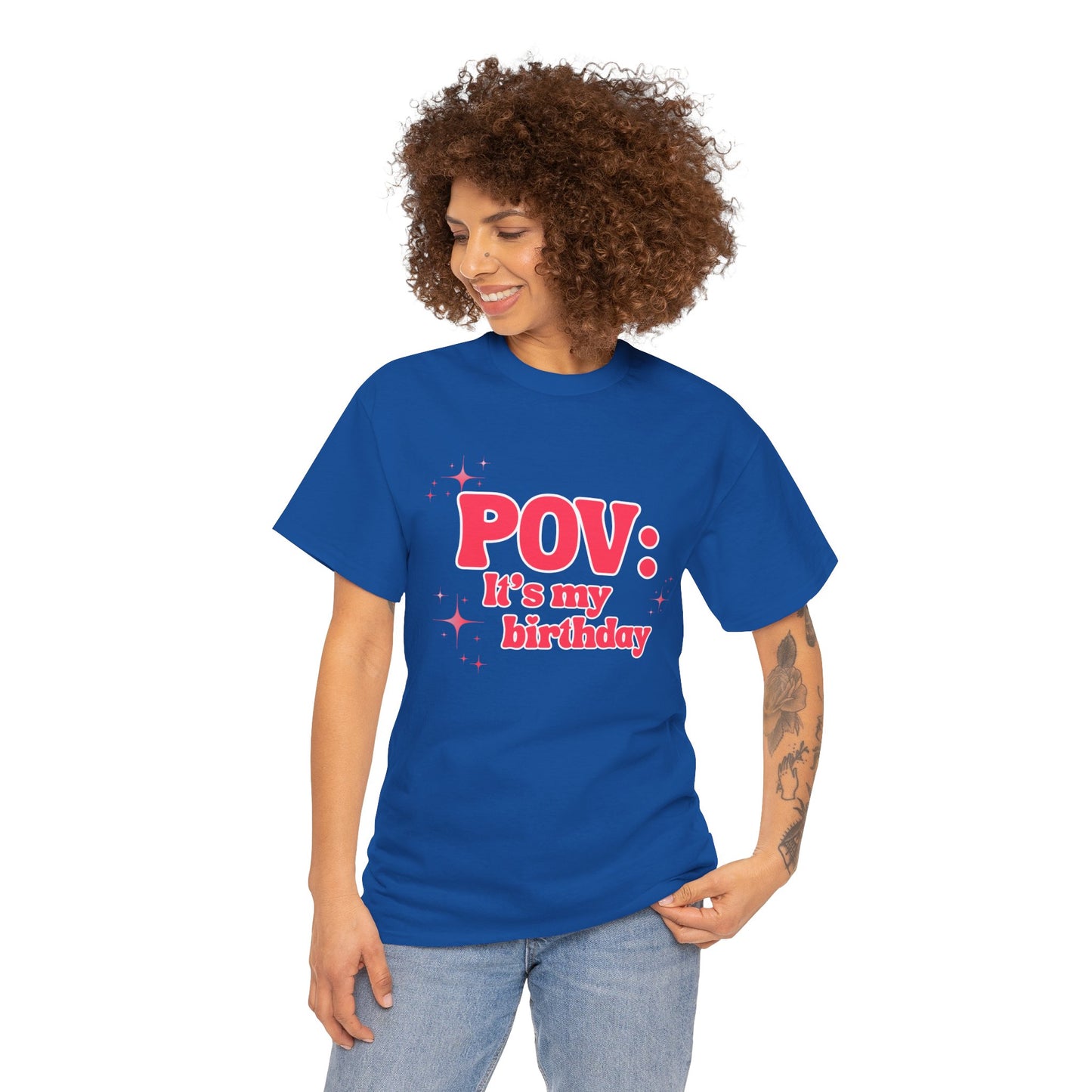 POV It’s My Birthday - Women's T-Shirt