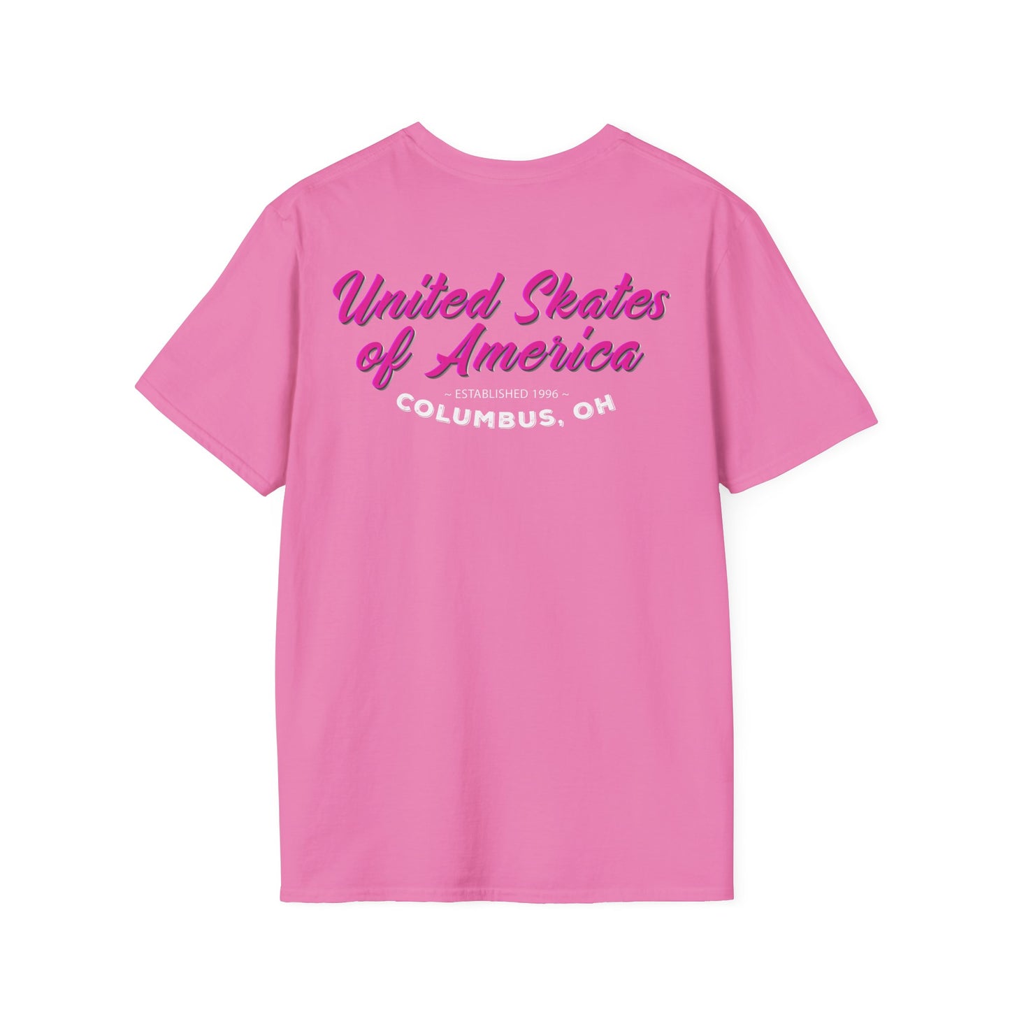 Skate Hard Skate Humble" T-Shirt - United Skates of America - Columbus, OH