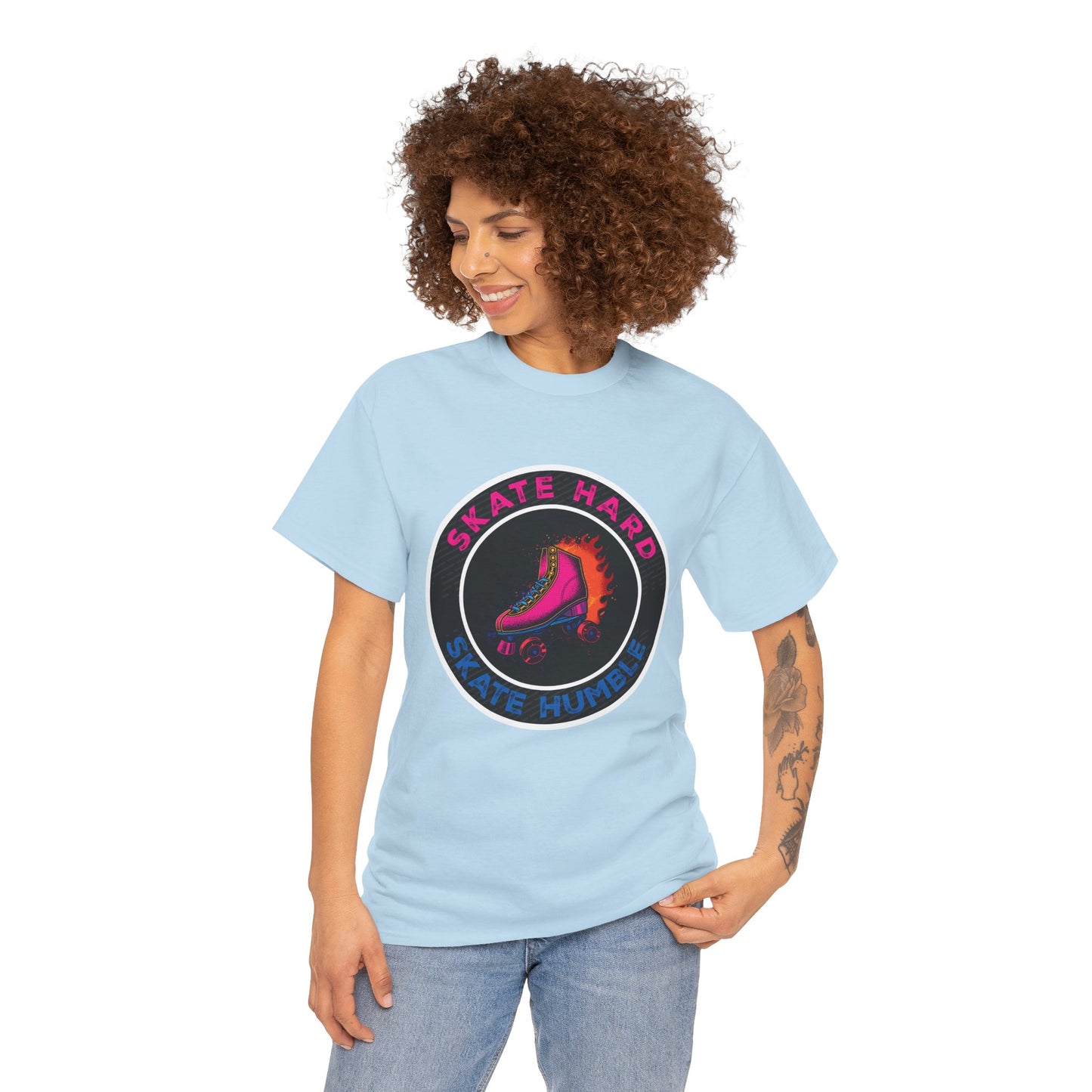 Adult Roller Skating T-Shirt "Skate Hard Skate Humble"
