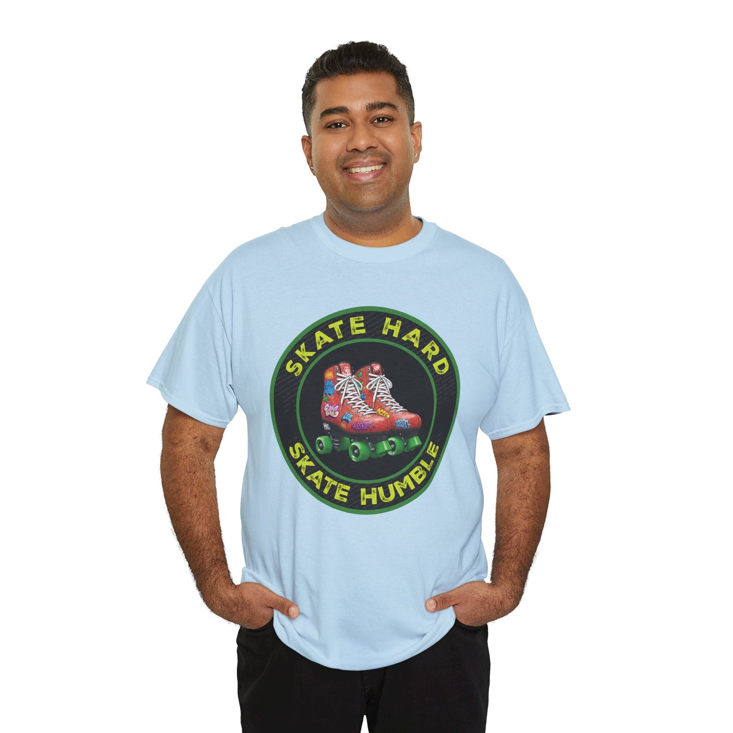 Men's "Skate Hard Skate Humble" Roller Skating T-Shirt
