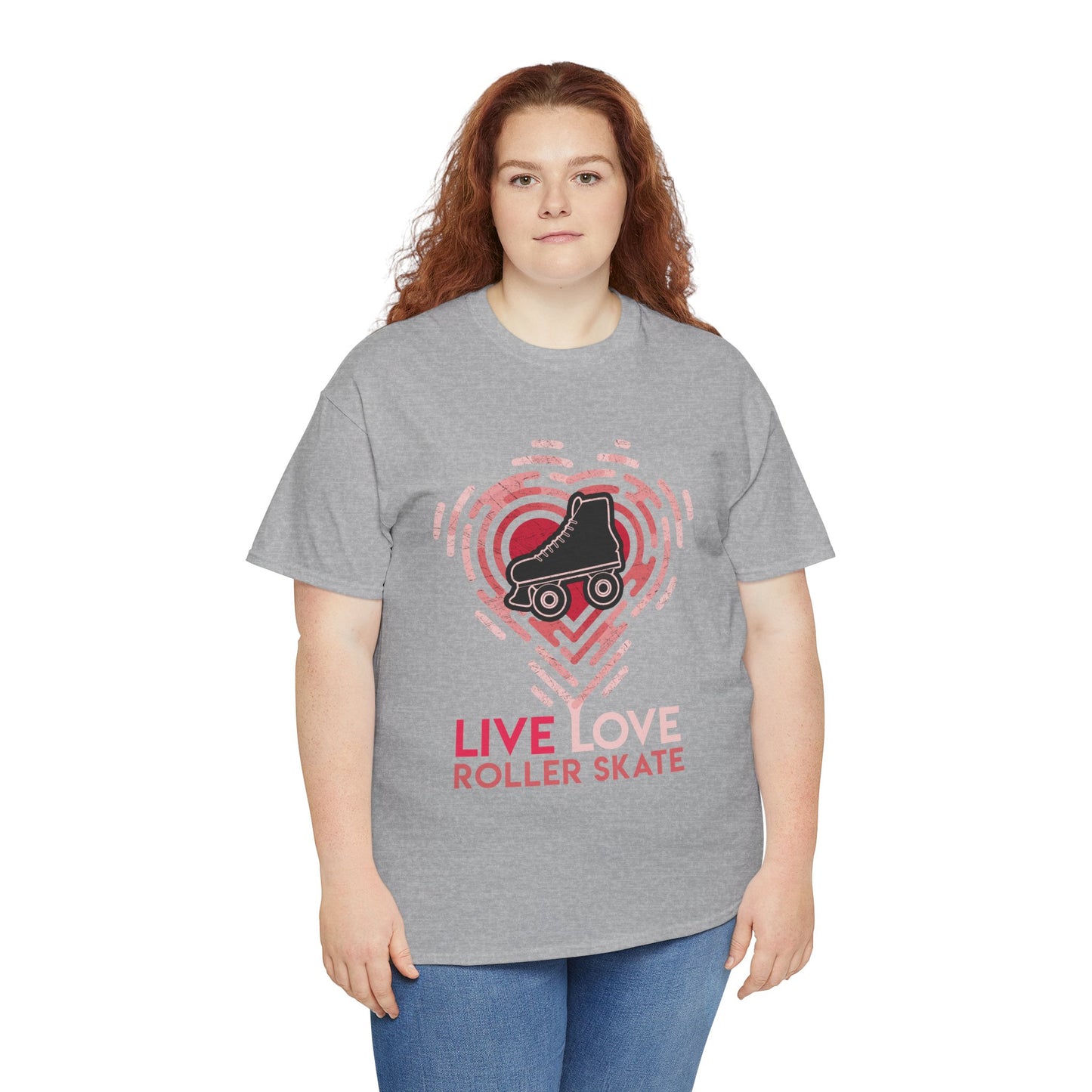 Women's "Live Love Roller Skate" Roller Skaters T-Shirt