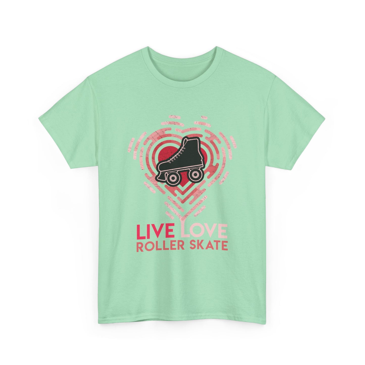 Women's "Live Love Roller Skate" Roller Skaters T-Shirt