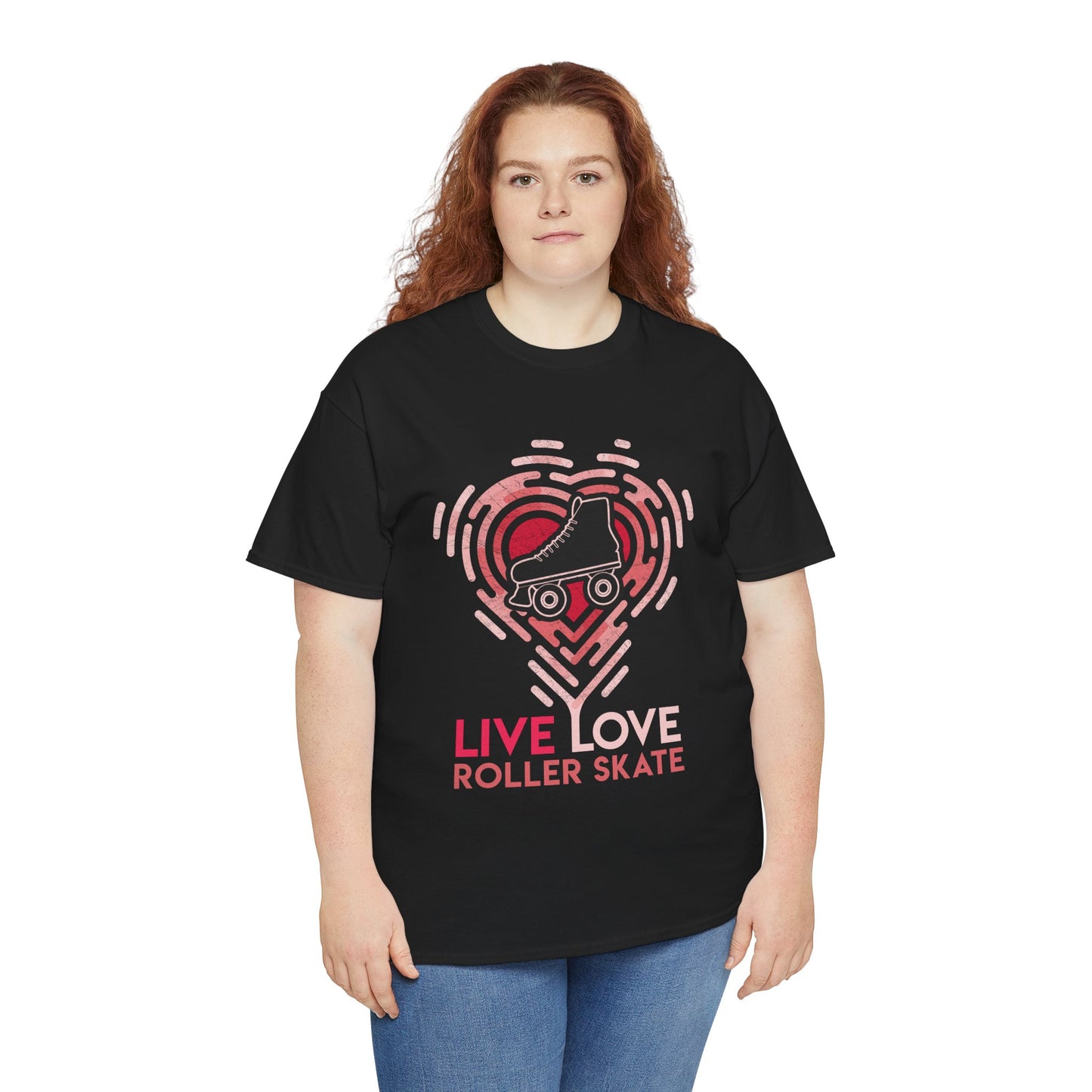 Women's "Live Love Roller Skate" Roller Skaters T-Shirt