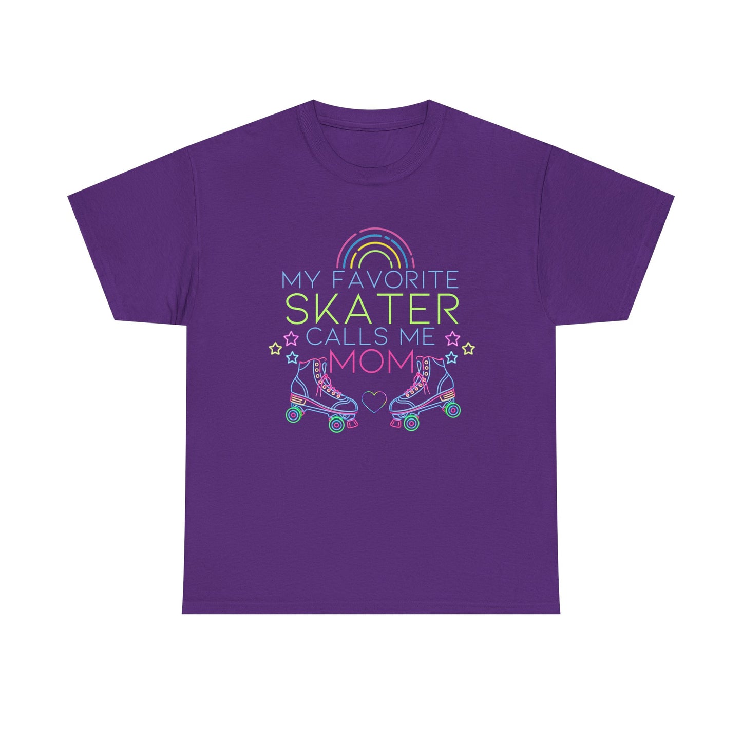 Women's Birthday T-Shirt - My Favorite Skater Calls Me Mom - Gift For Mothers