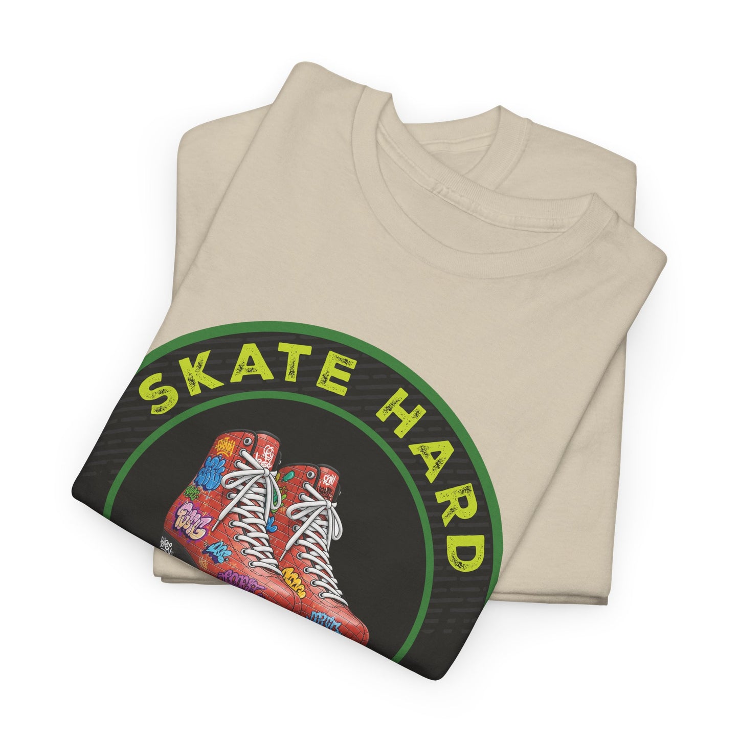 Men's "Skate Hard Skate Humble" Roller Skating T-Shirt
