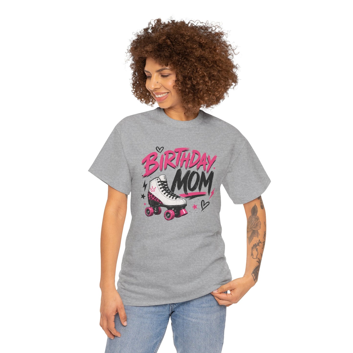 Birthday Mom - Retro Skate T-Shirt for Mothers