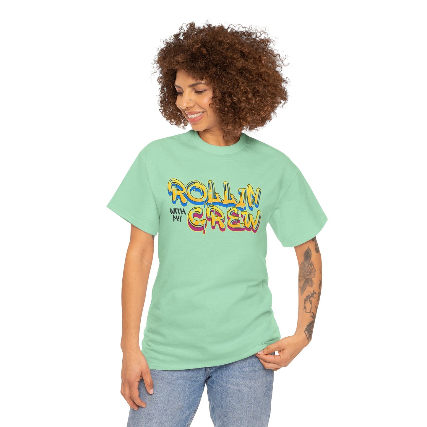 Rollin With My Crew - Birthday T-Shirt