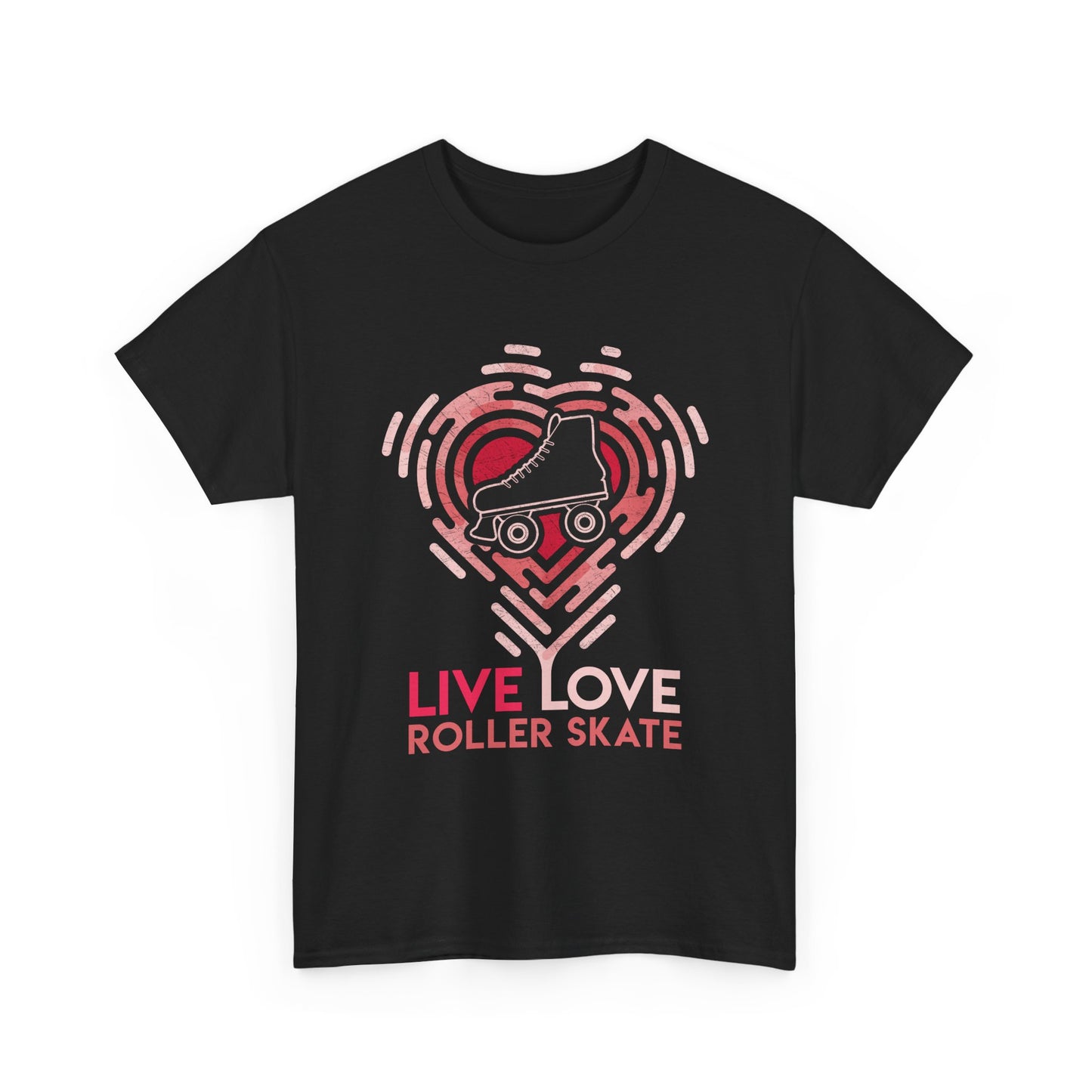 Women's "Live Love Roller Skate" Roller Skaters T-Shirt