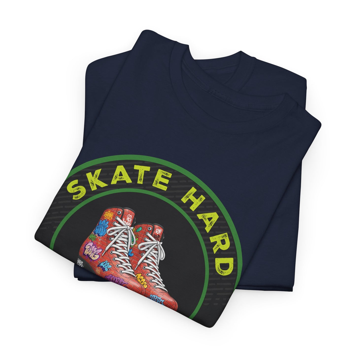 Men's "Skate Hard Skate Humble" Roller Skating T-Shirt