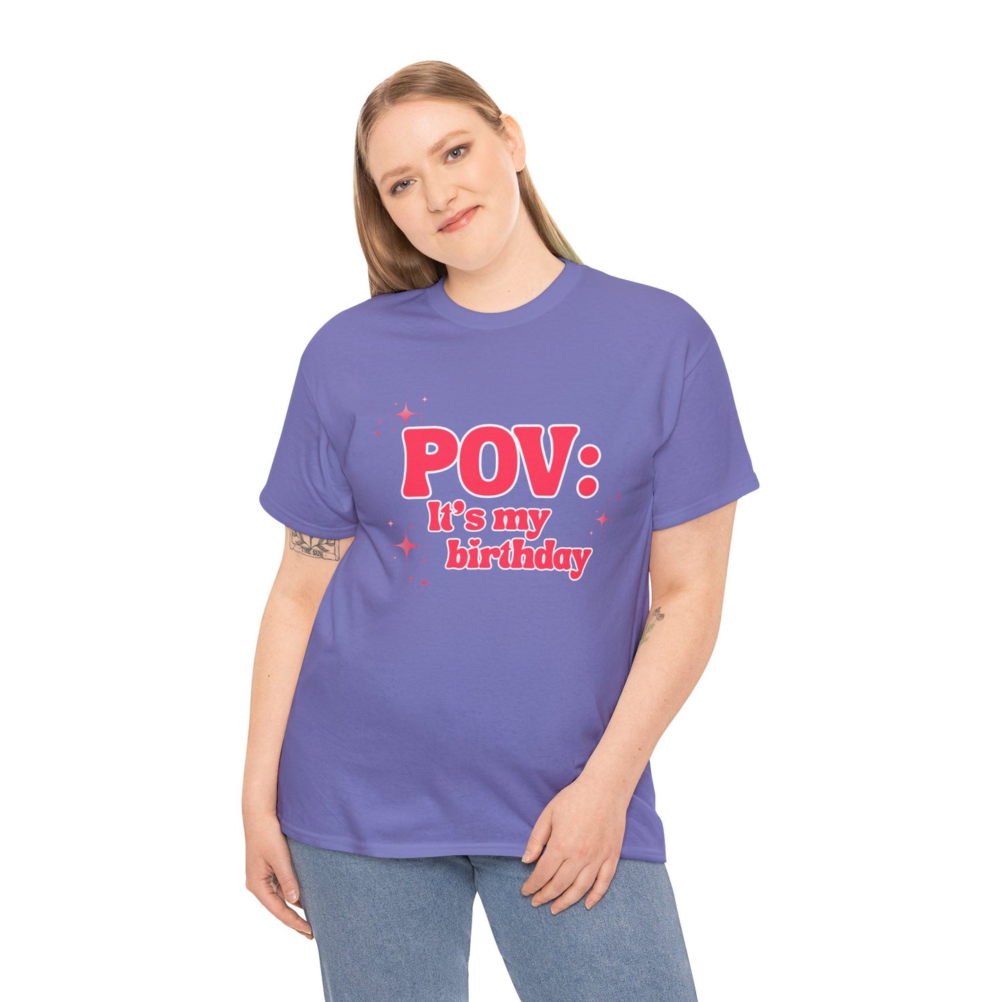POV It’s My Birthday - Women's T-Shirt