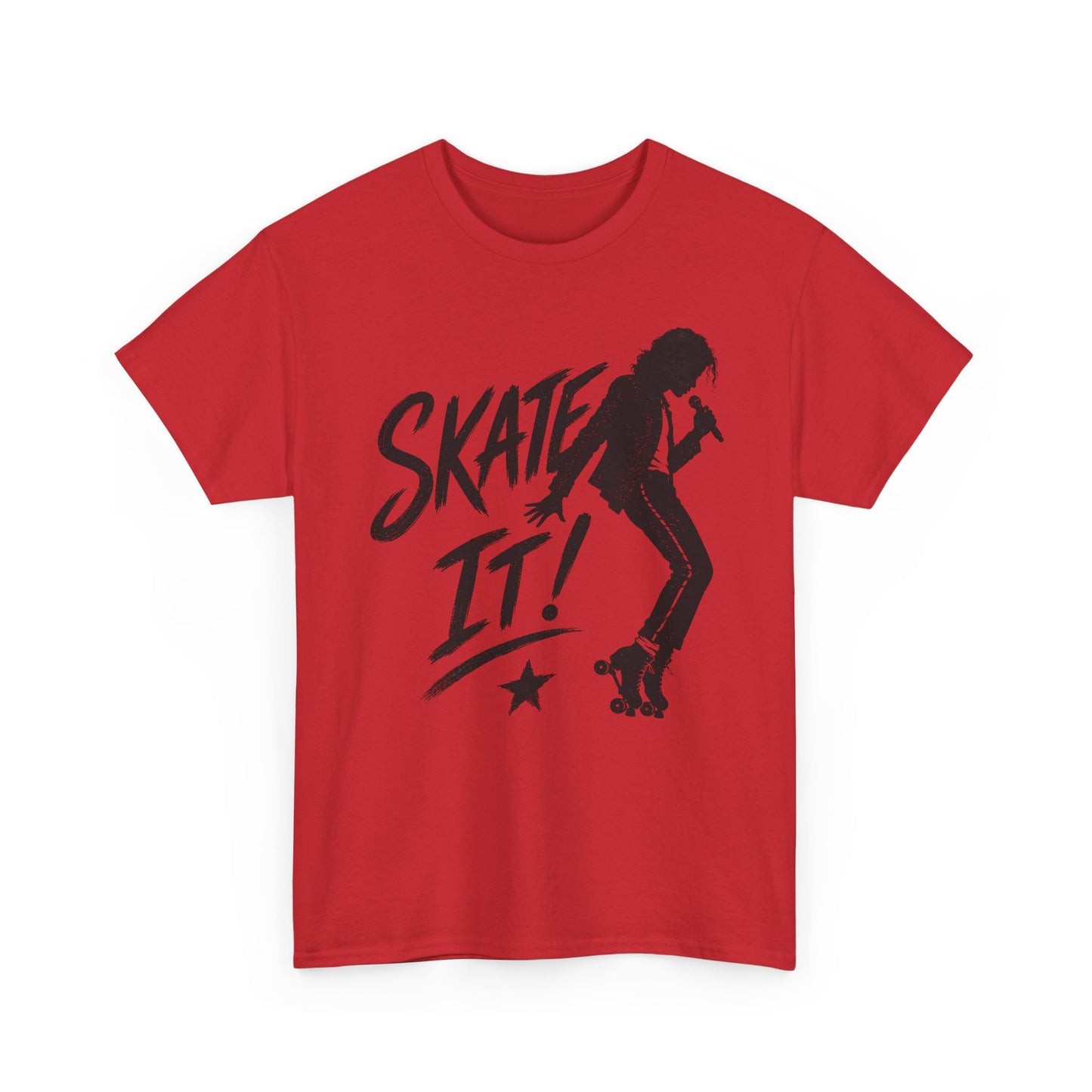 Skate the Night Away T-Shirt – Retro Roller Skating Graphic Unisex Shirt