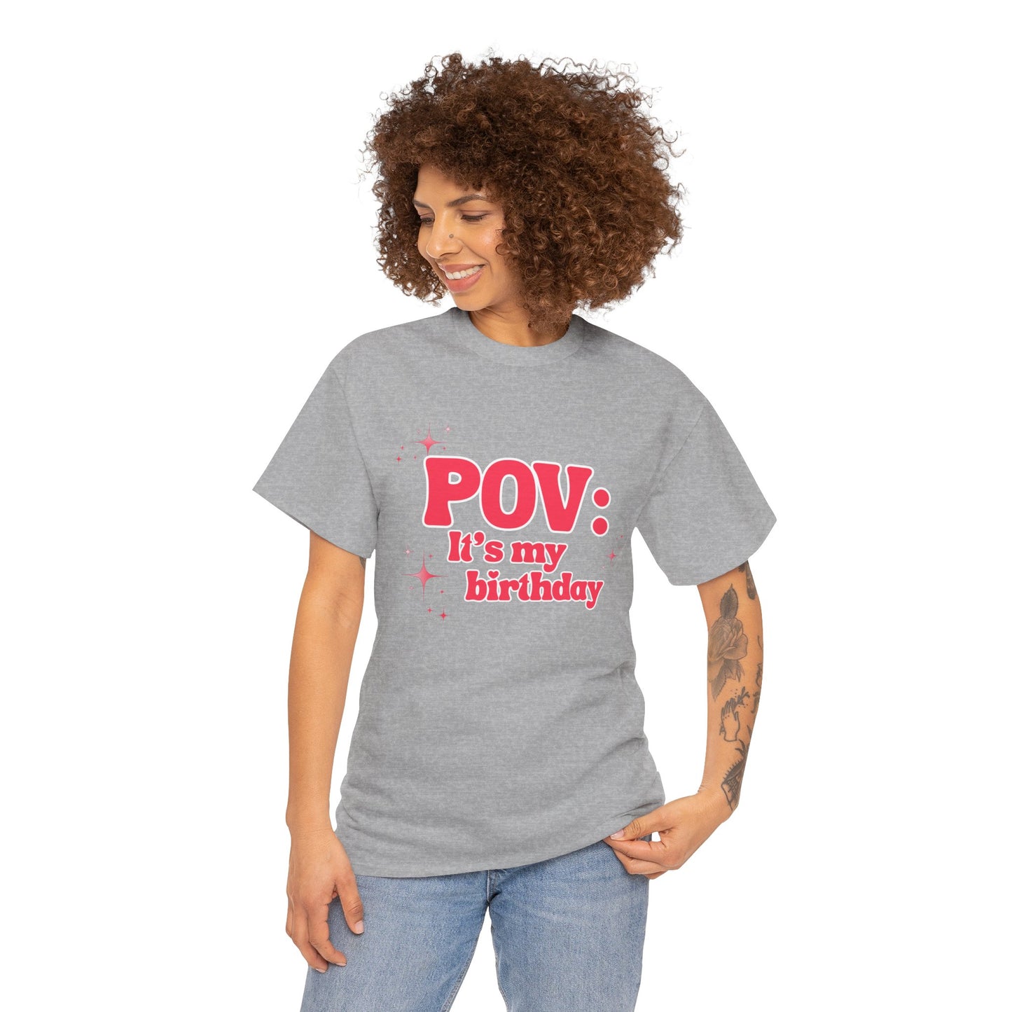 POV It’s My Birthday - Women's T-Shirt