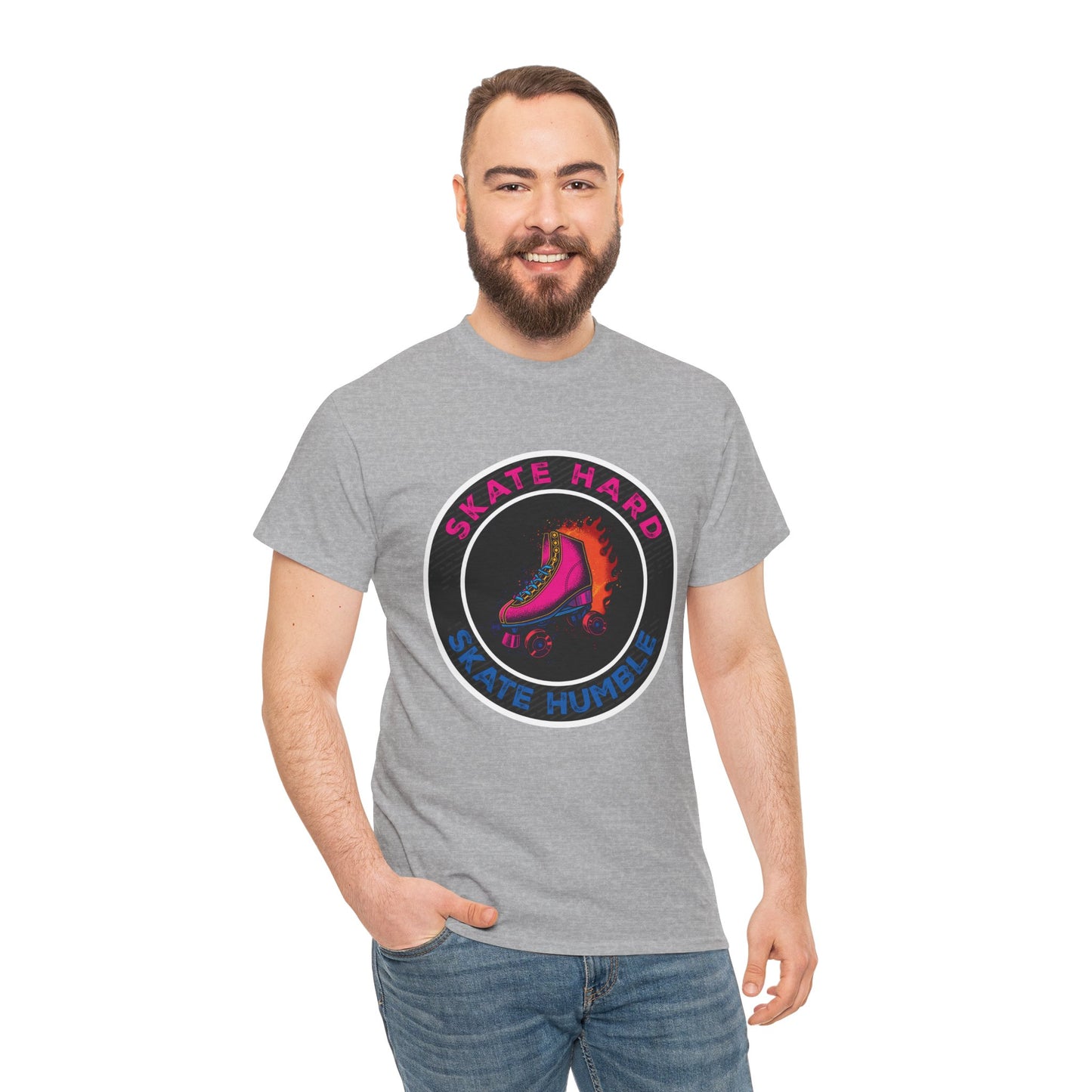 Adult Roller Skating T-Shirt "Skate Hard Skate Humble"