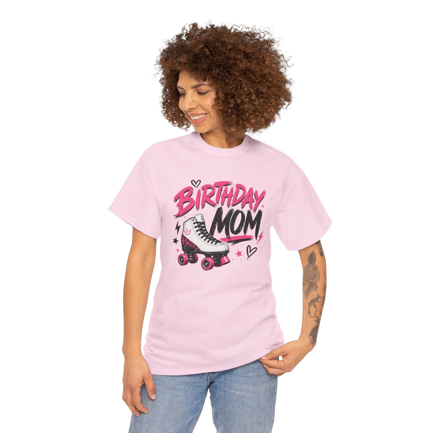 Birthday Mom - Retro Skate T-Shirt for Mothers
