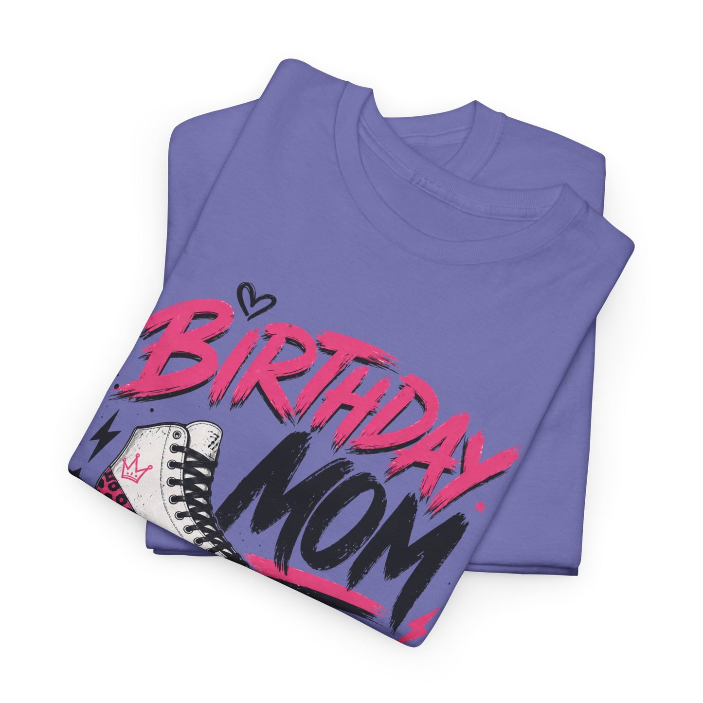 Birthday Mom - Retro Skate T-Shirt for Mothers