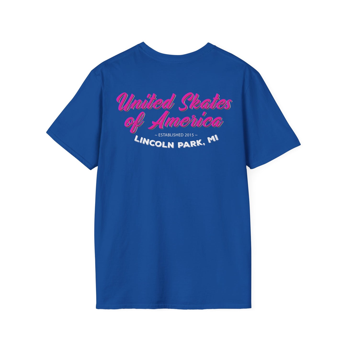 Adult "Skate Hard Skate Humble" T-Shirt - United Skates of America - Lincoln Park, MI