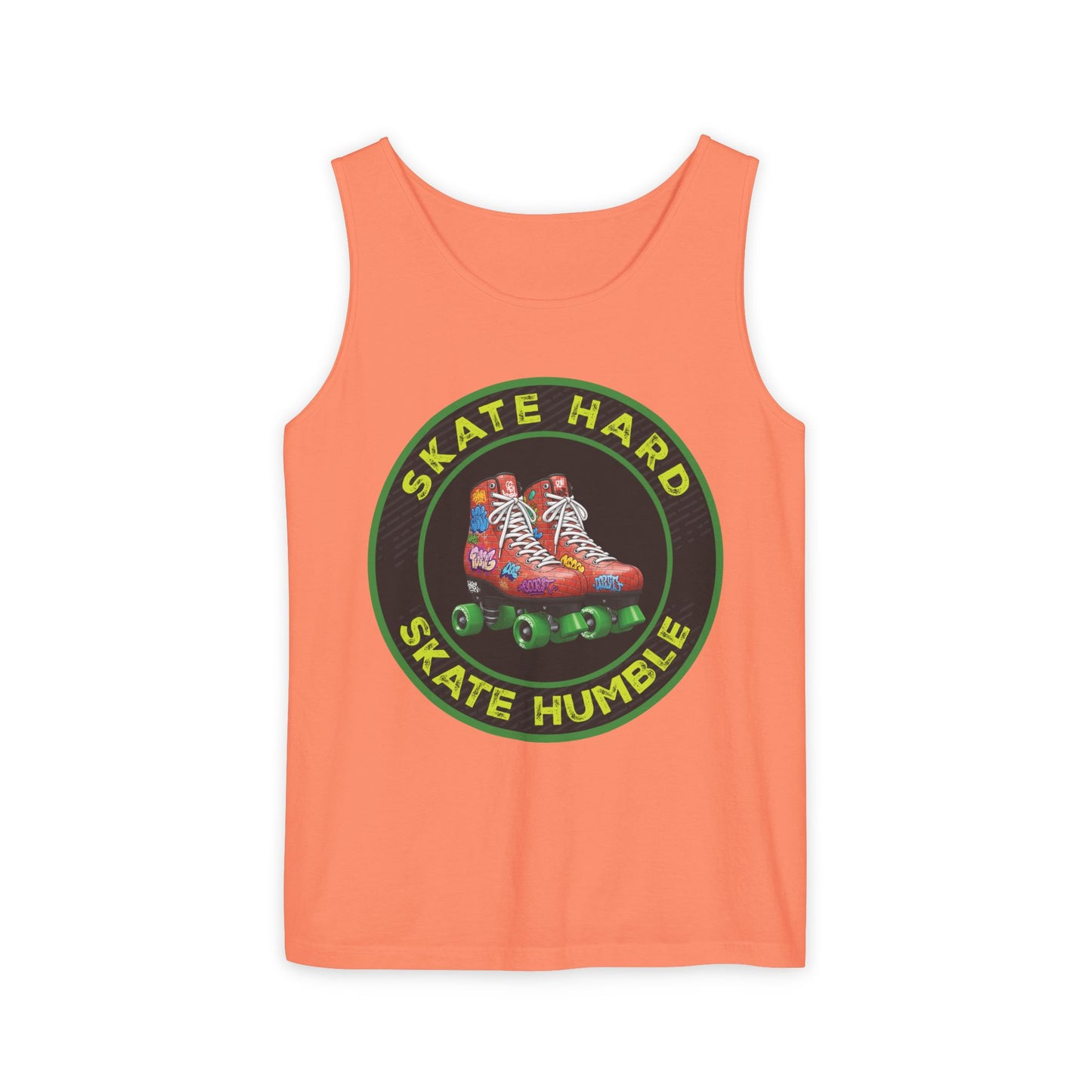 Unisex, Skate Hard, Skate Humble, Tank Top