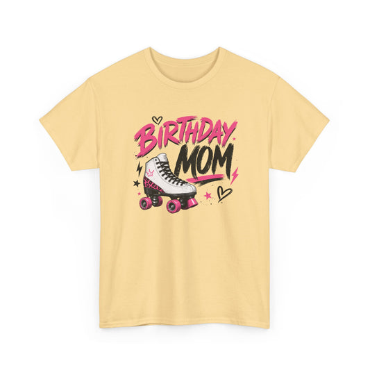 Birthday Mom - Retro Skate T-Shirt for Mothers