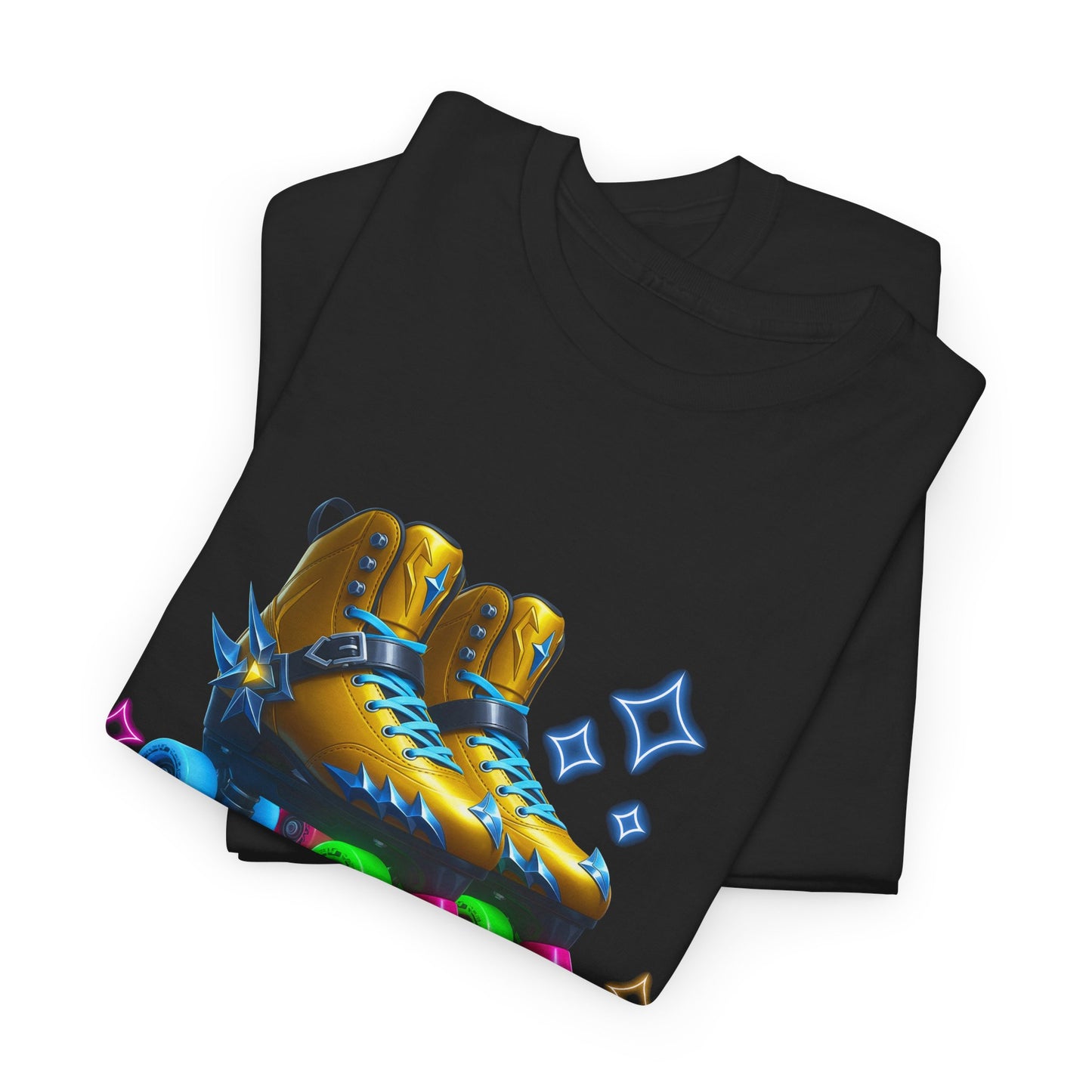 It's My Golden Birthday  - Adult and Teens Roller Skate Graphic T-Shirt – 100% Cotton, Female