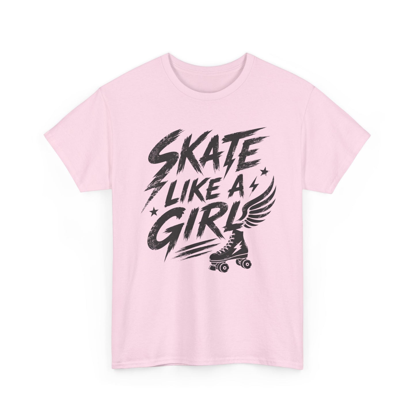 Adult Skate Like a Girl Women's T-Shirt | Roller Skating, Roller Derby Girl & Rink Life Tee