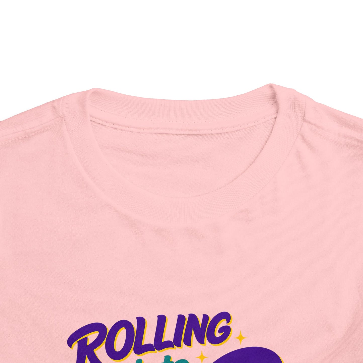 Kid's  "Rolling Into 3 " Birthday T-Shirt for 3 Year Old Child, Roller Skating Tee