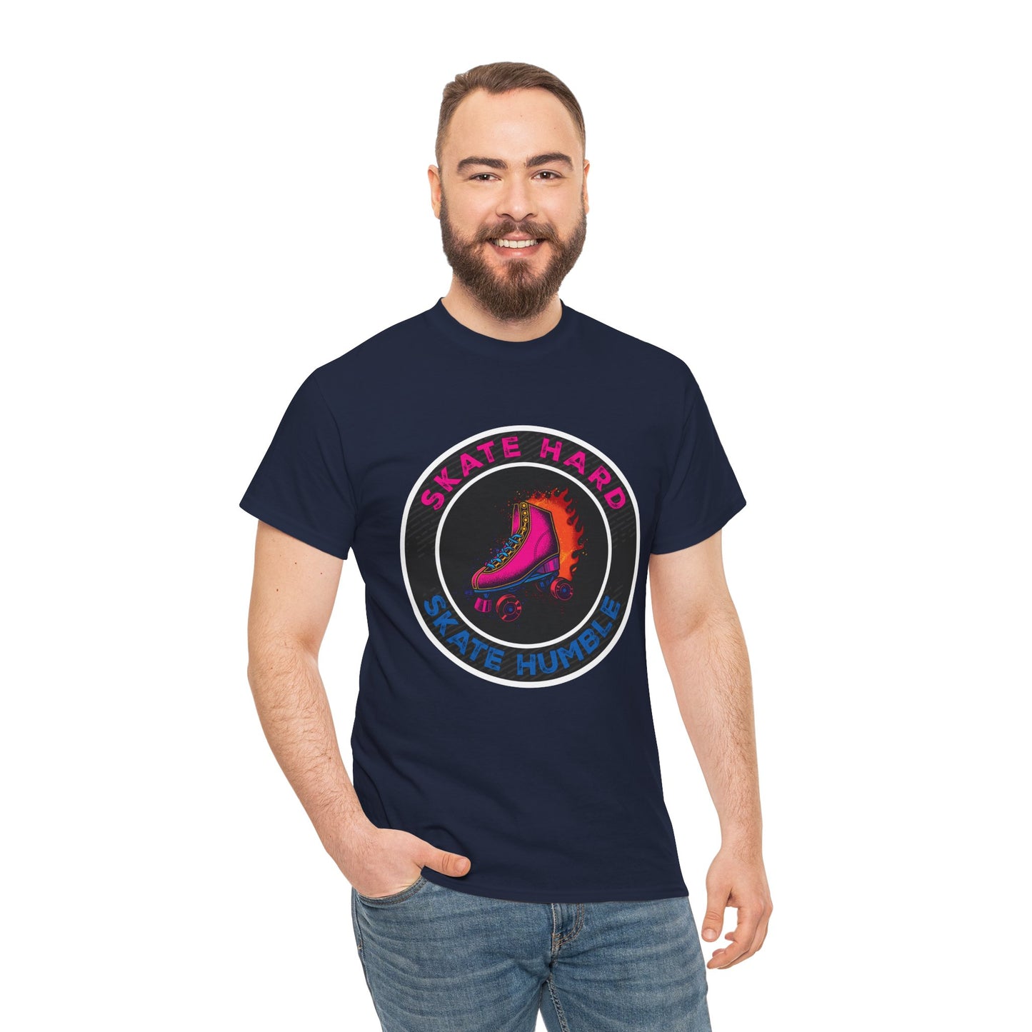 Adult Roller Skating T-Shirt "Skate Hard Skate Humble"