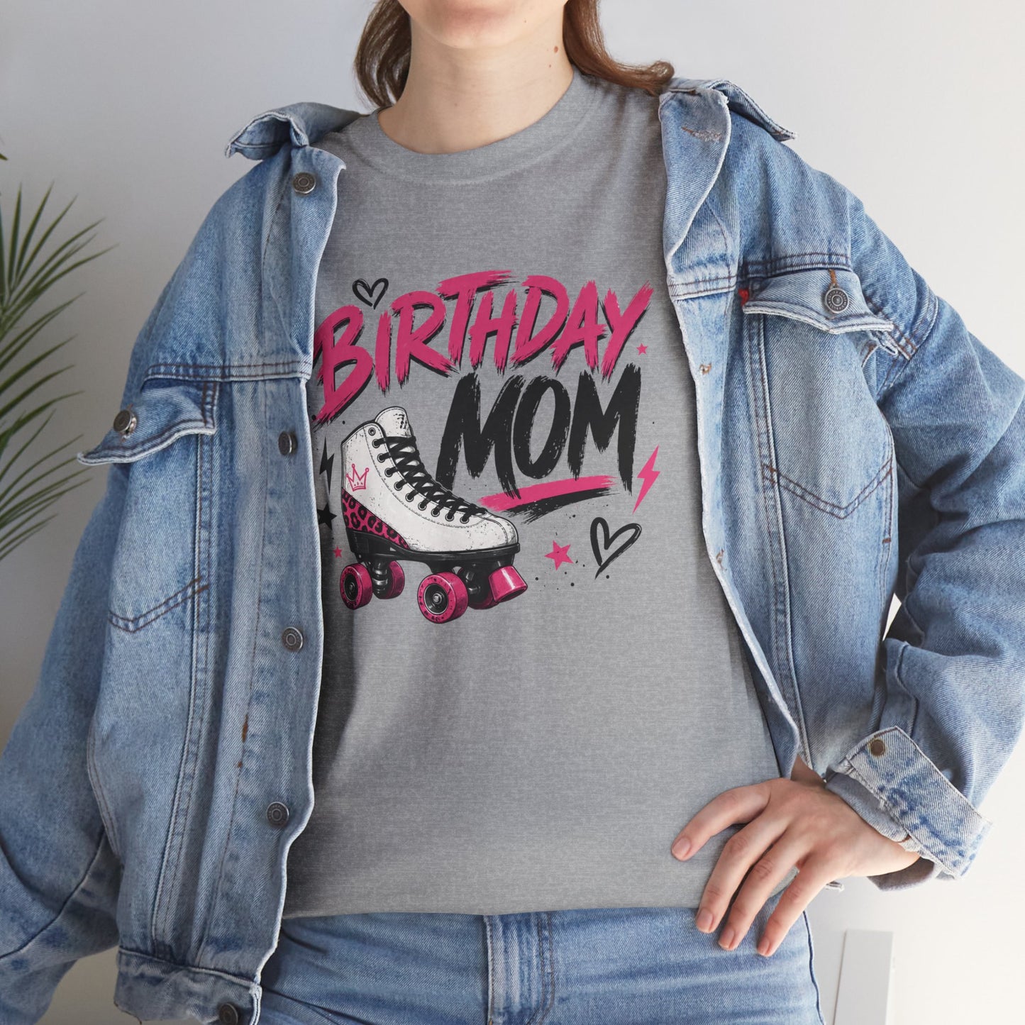 Birthday Mom - Retro Skate T-Shirt for Mothers