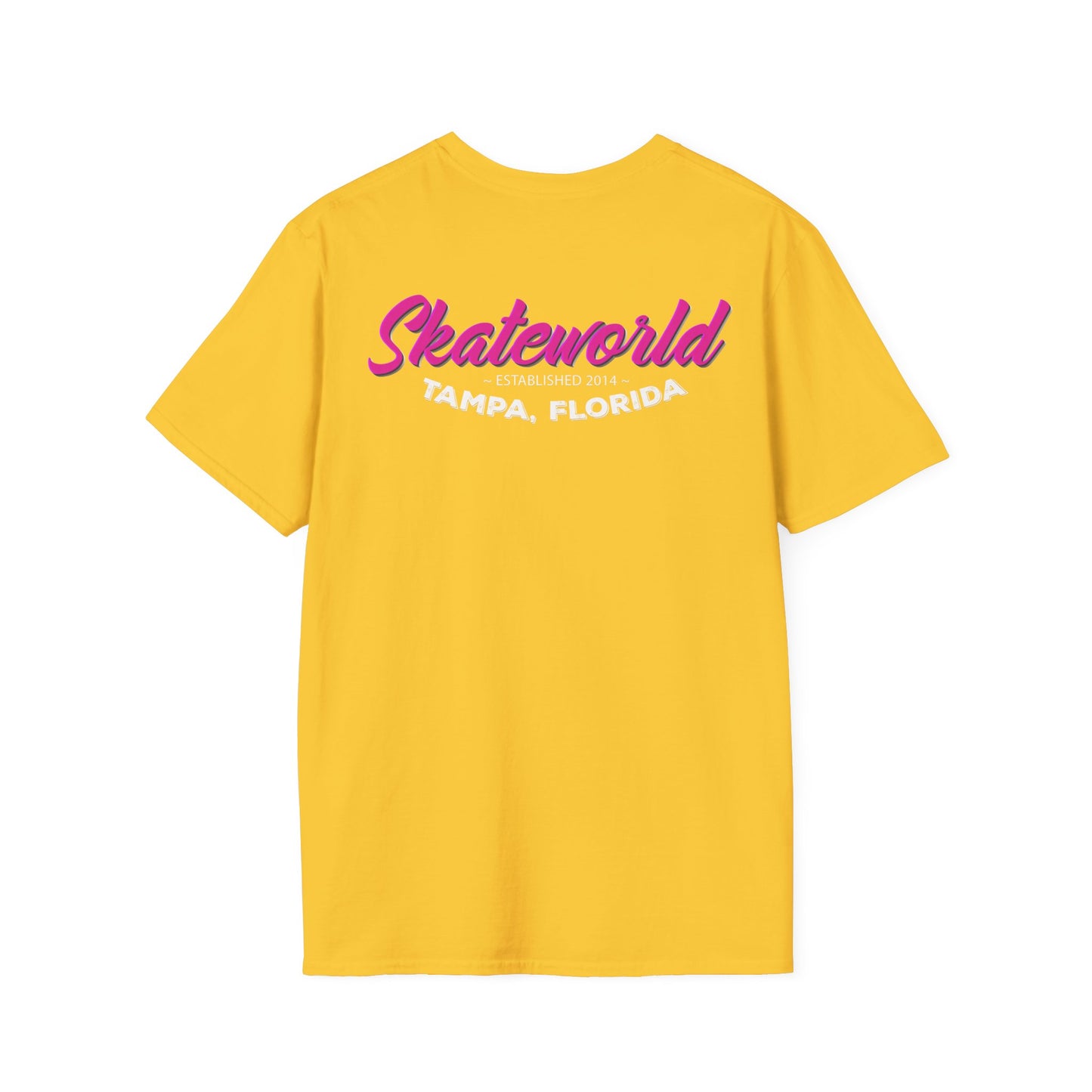Adult "Skate Life" T-Shirt -Skateworld - Tampa, FL (Pink Design)