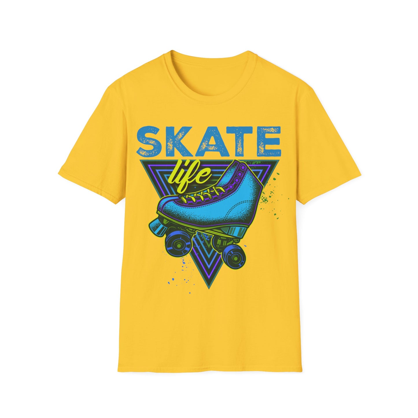 Adult "Skate Life" T-Shirt - Great Skate - Glendale, AZ  (Blue)