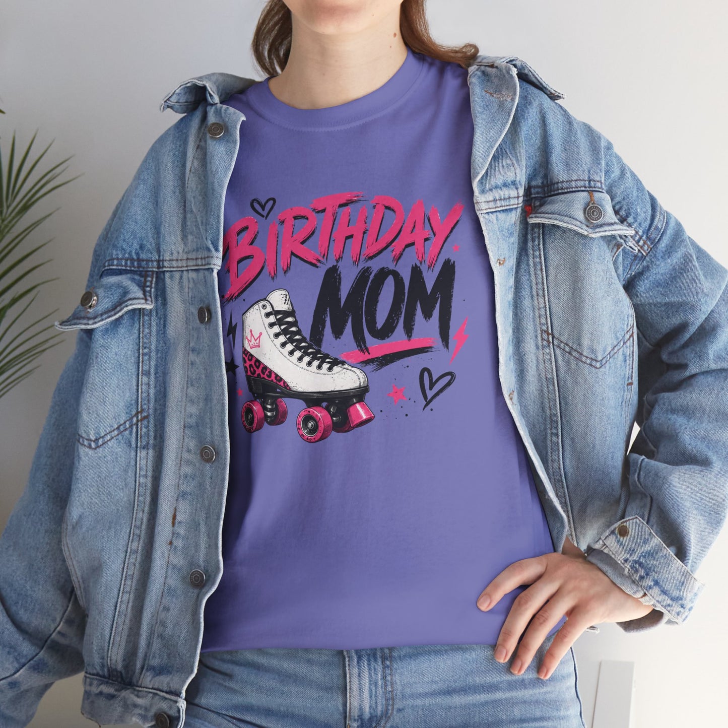 Birthday Mom - Retro Skate T-Shirt for Mothers