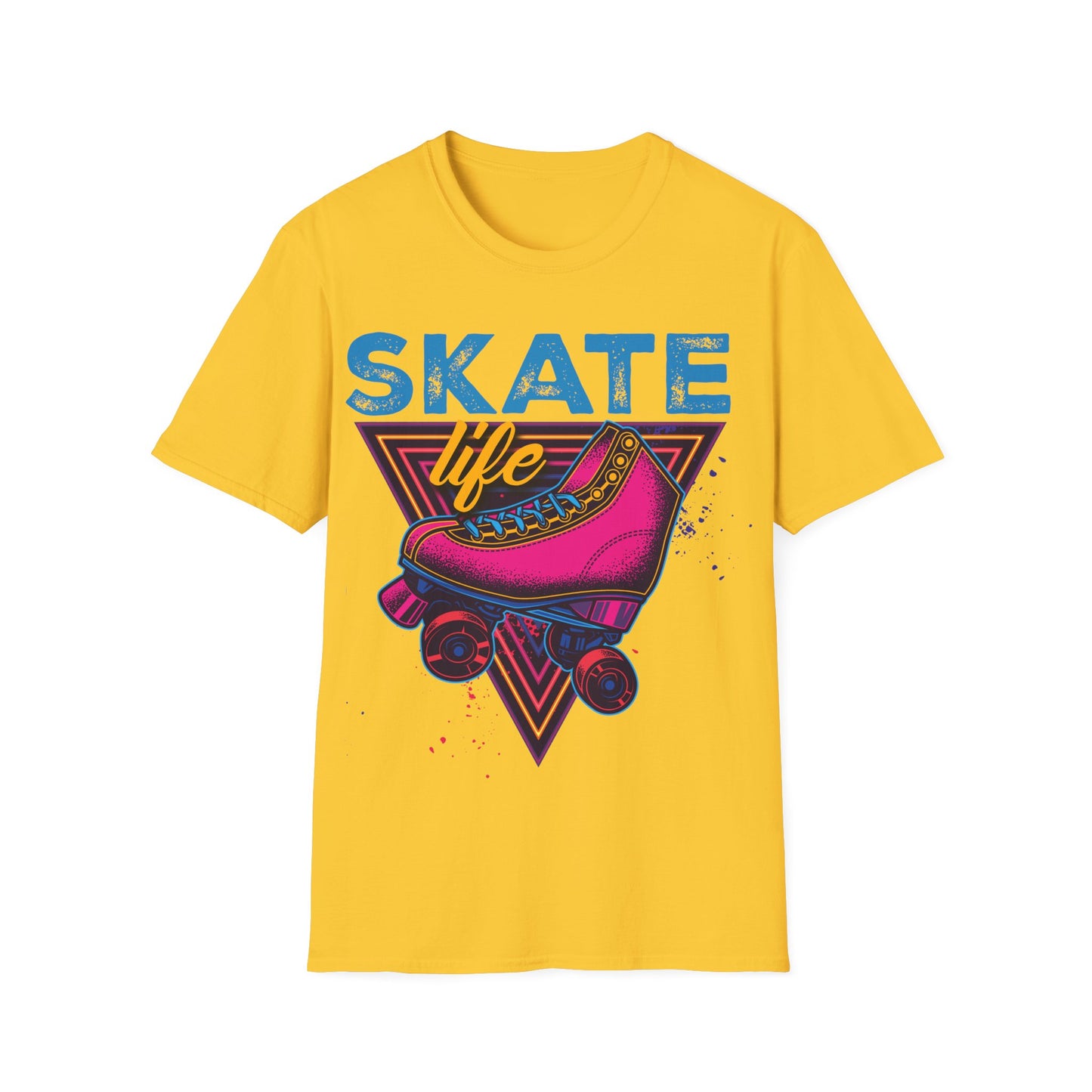 Adult "Skate Life" T-Shirt -Skateworld - Tampa, FL (Pink Design)