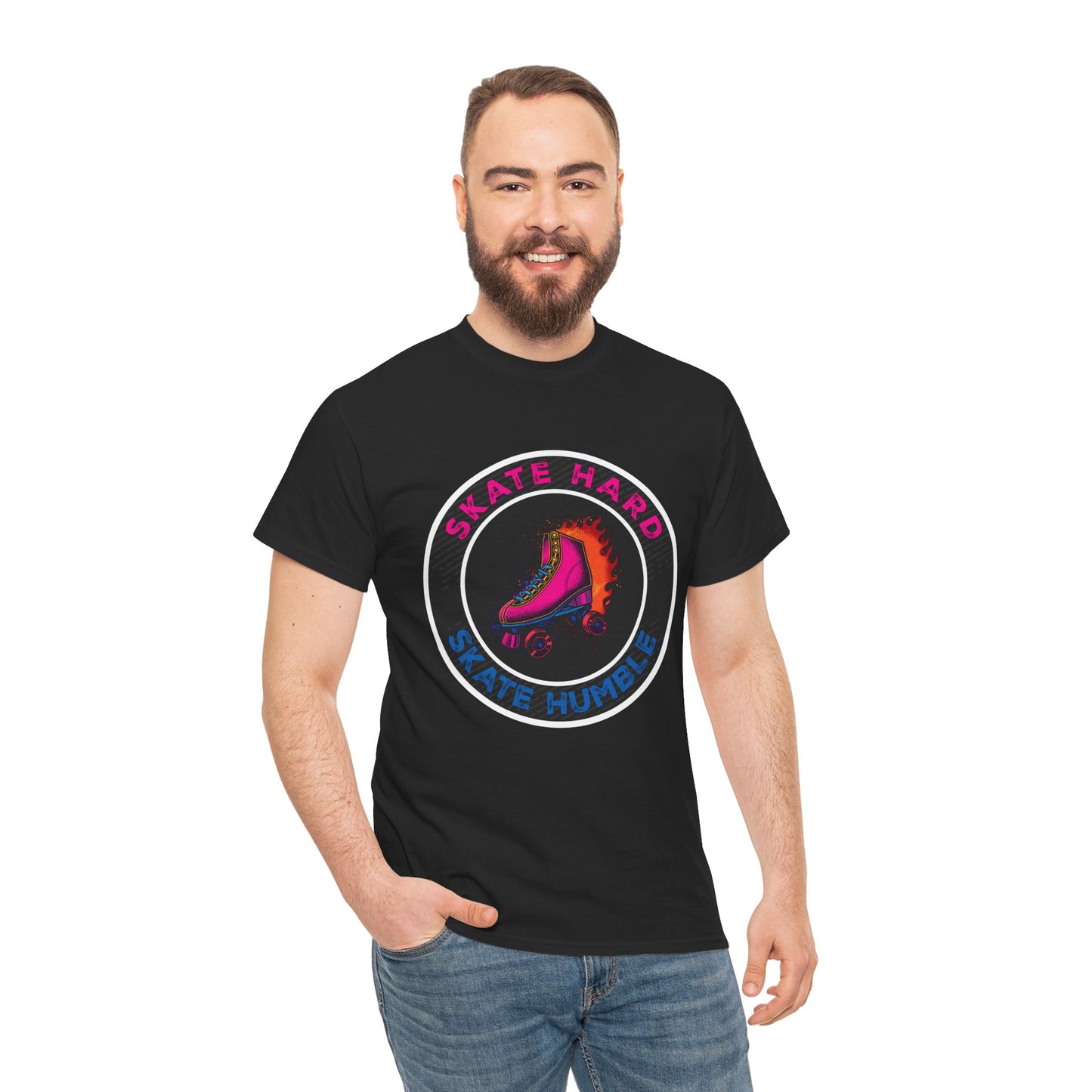 Adult Roller Skating T-Shirt "Skate Hard Skate Humble"