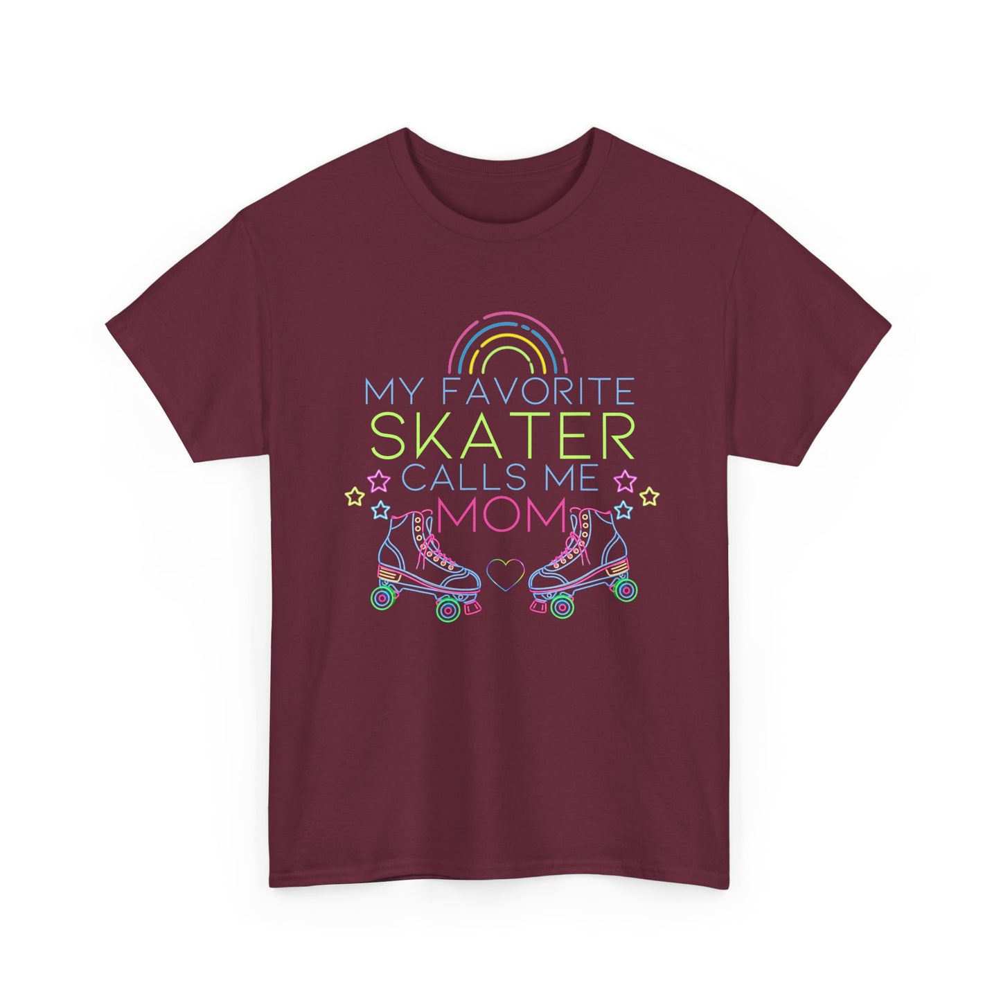 Women's Birthday T-Shirt - My Favorite Skater Calls Me Mom - Gift For Mothers