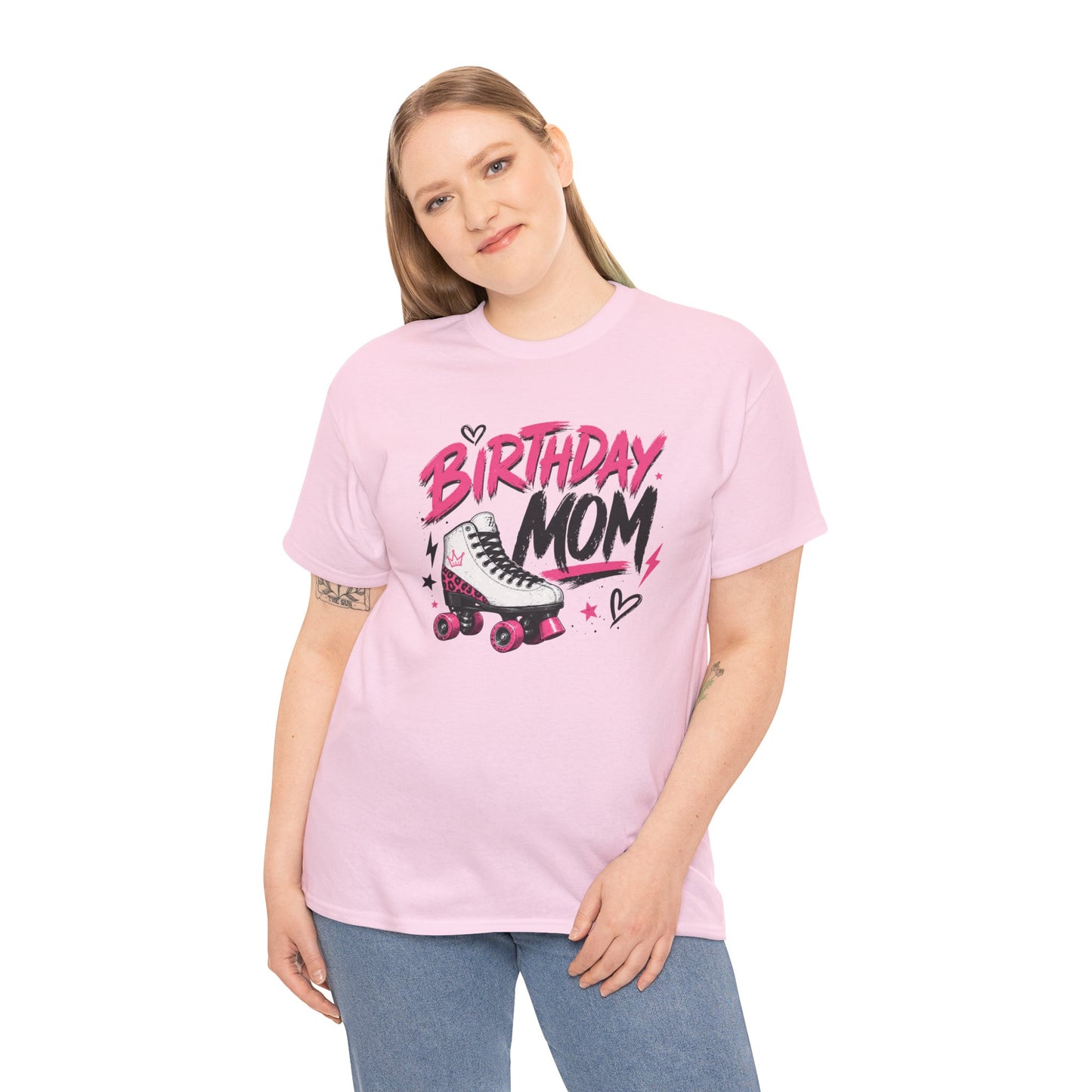 Birthday Mom - Retro Skate T-Shirt for Mothers