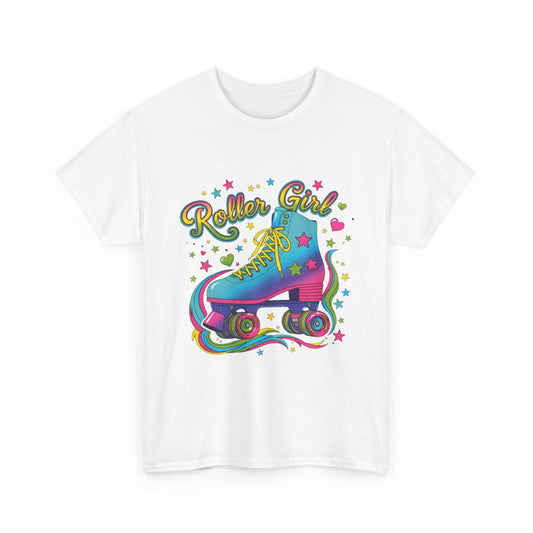 Women's Roller Skating T-shirt - Roller Girl - Retro Graphic Shirt for Skaters