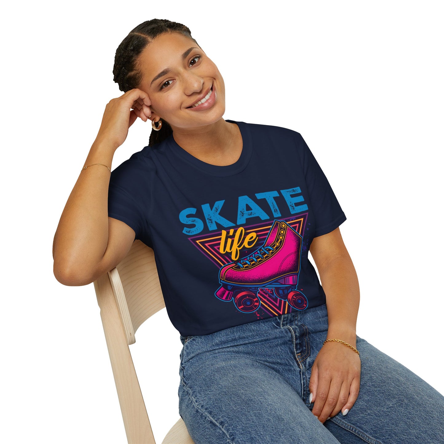 Adult "Skate Life" T-Shirt - United Skates of America - Clovis, CA