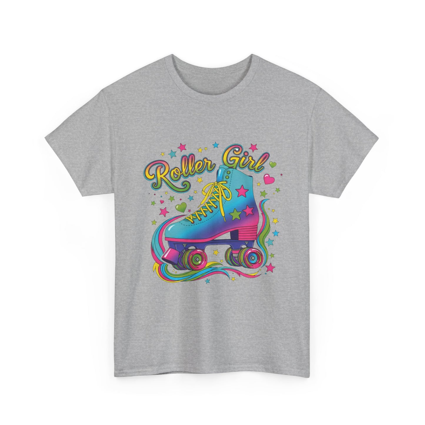 Women's Roller Skating T-shirt - Roller Girl - Retro Graphic Shirt for Skaters