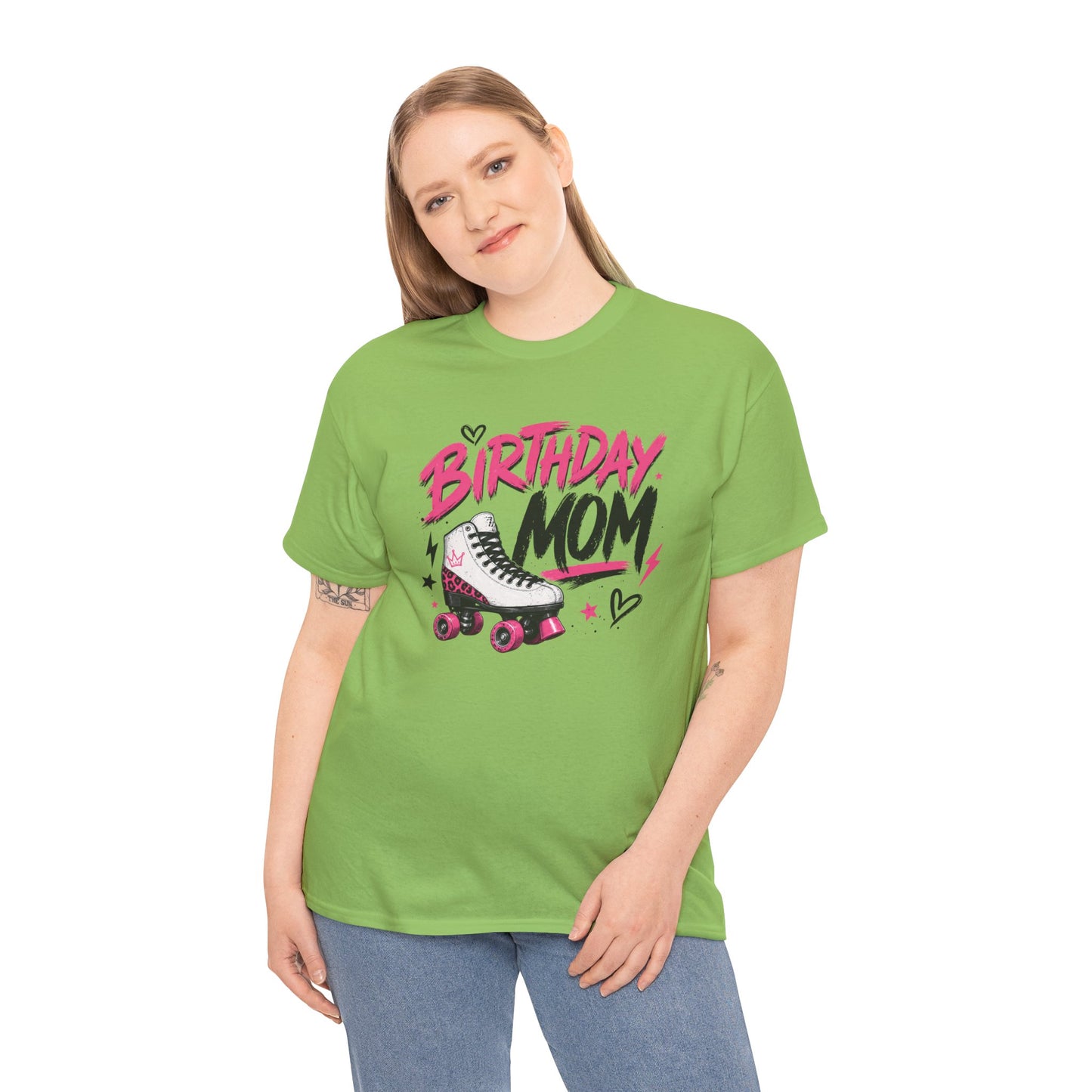 Birthday Mom - Retro Skate T-Shirt for Mothers