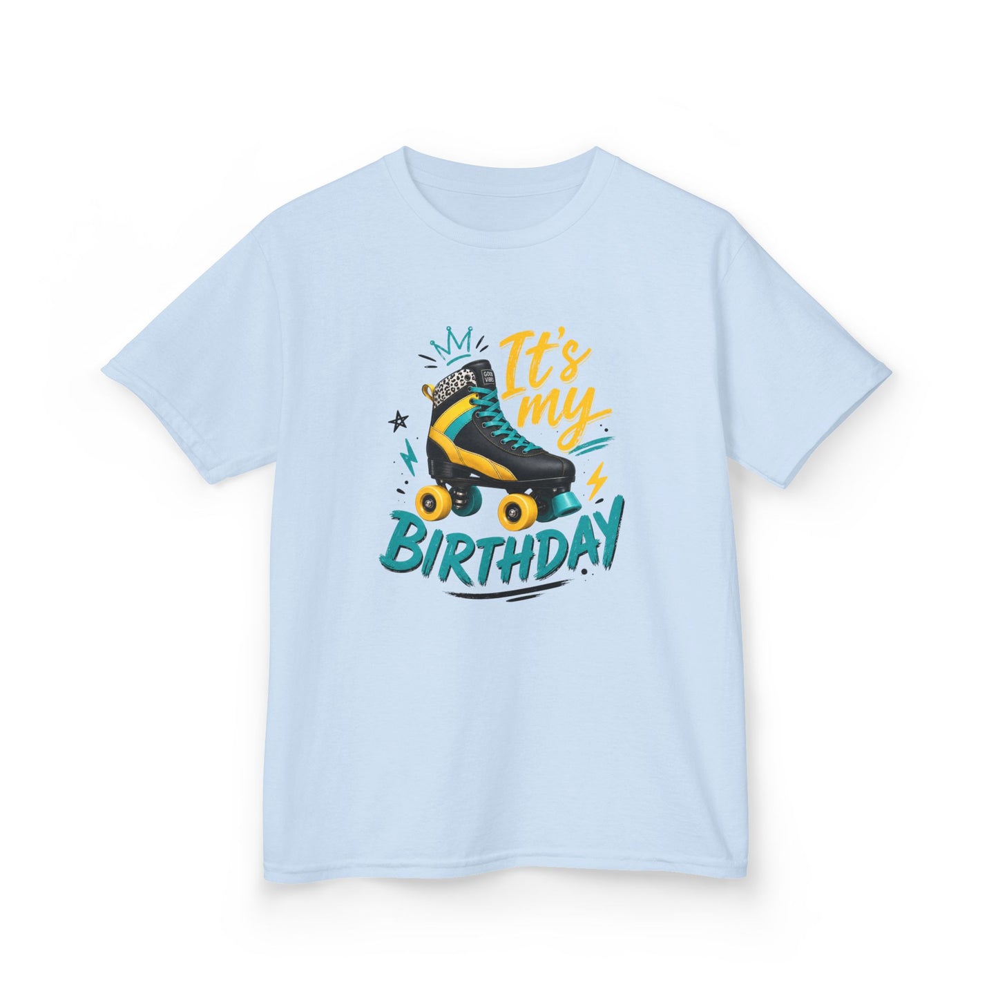 Kid's Birthday Roller Skating T-Shirt - "Its My Birthday" - Tee for Boys and Girls