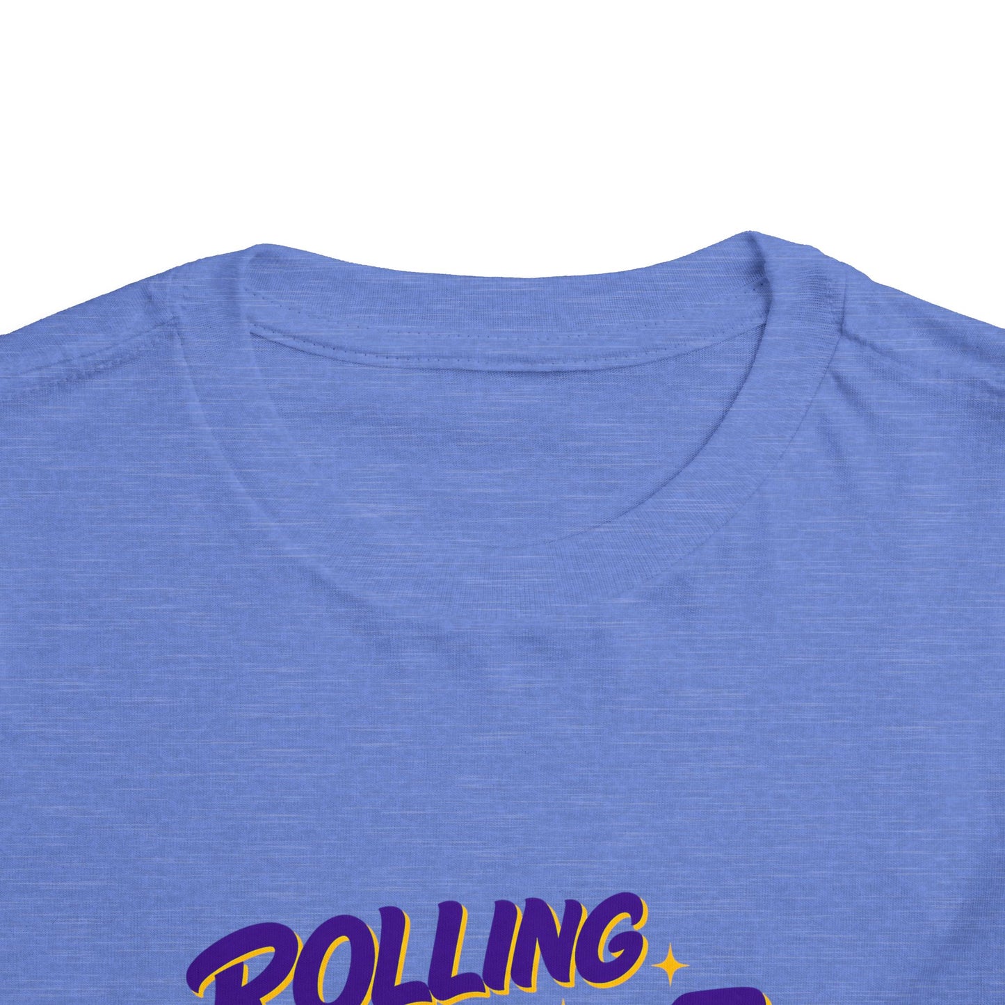 Kid's "Rolling Into 4" Birthday T-Shirt for 4 Year Old Child, Roller Skating Tee