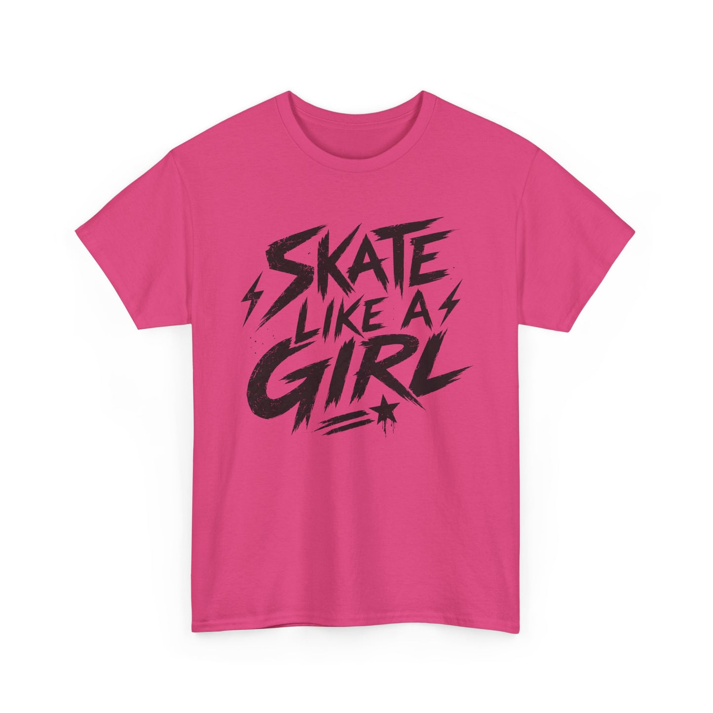 Adult Skate Like a Girl T-Shirt for Women | Roller Skating, Roller Derby, Ice Skating & Hockey Tee