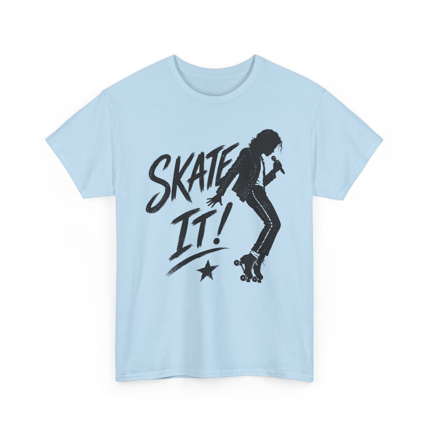 Skate the Night Away T-Shirt – Retro Roller Skating Graphic Unisex Shirt