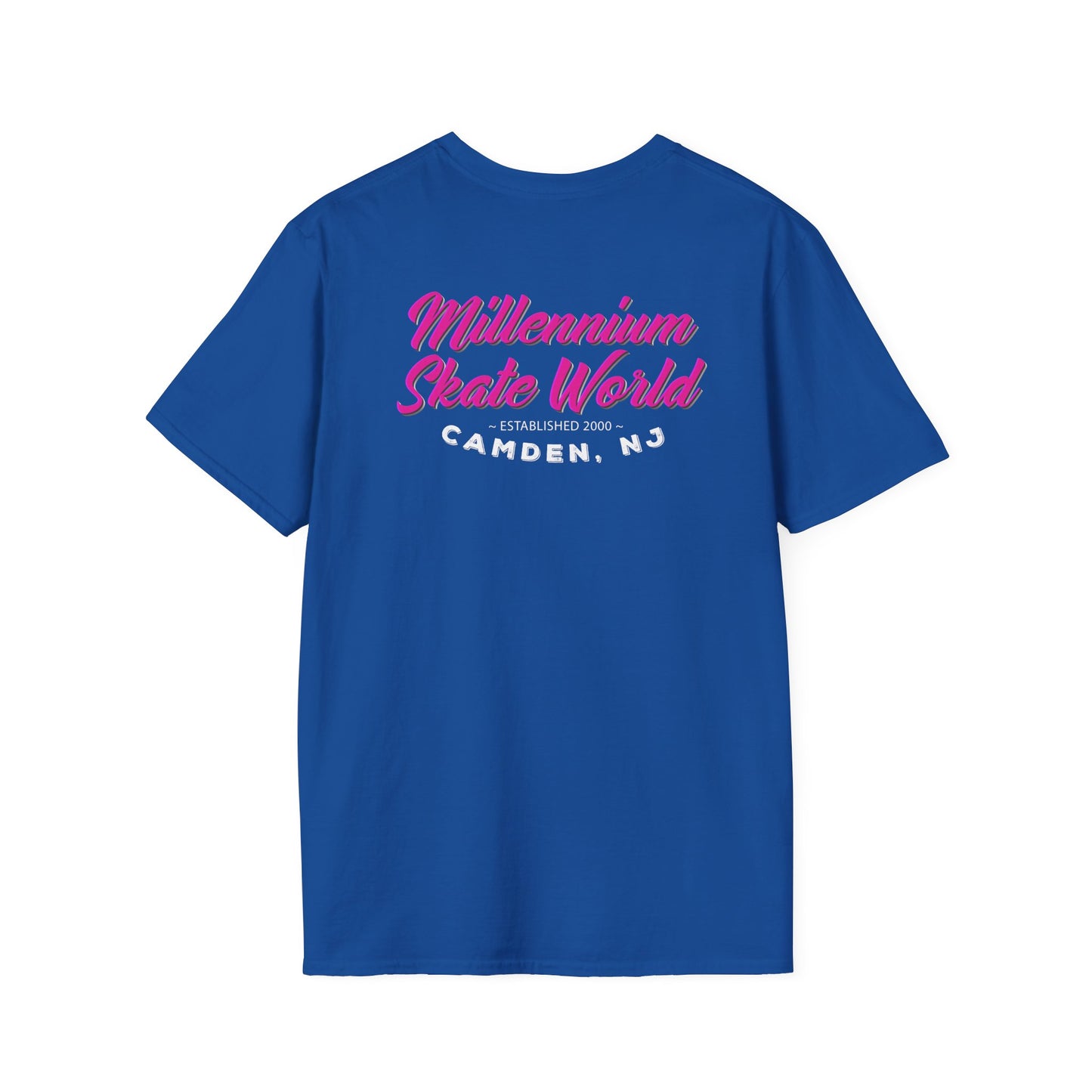 Adult "Skate Hard Skate Humble" T-Shirt - Millennium Skate World Camden, NJ
