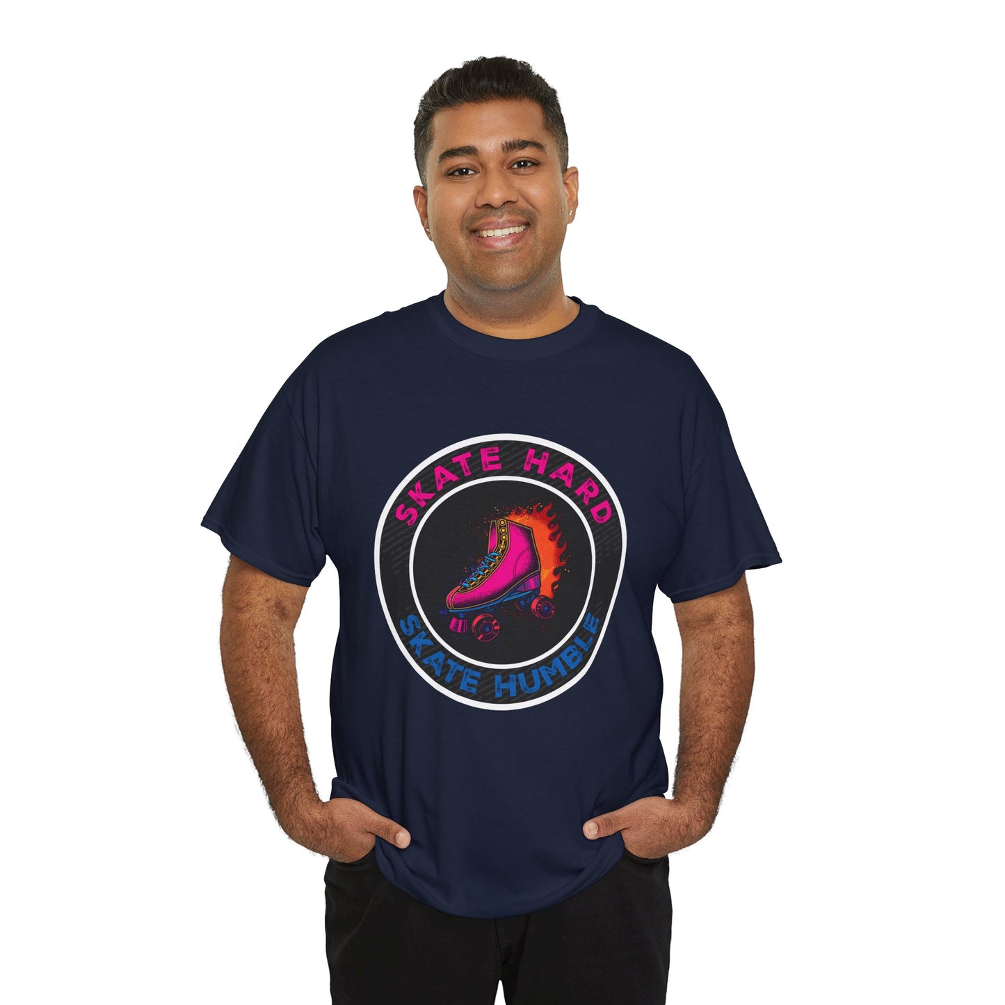 Adult Roller Skating T-Shirt "Skate Hard Skate Humble"