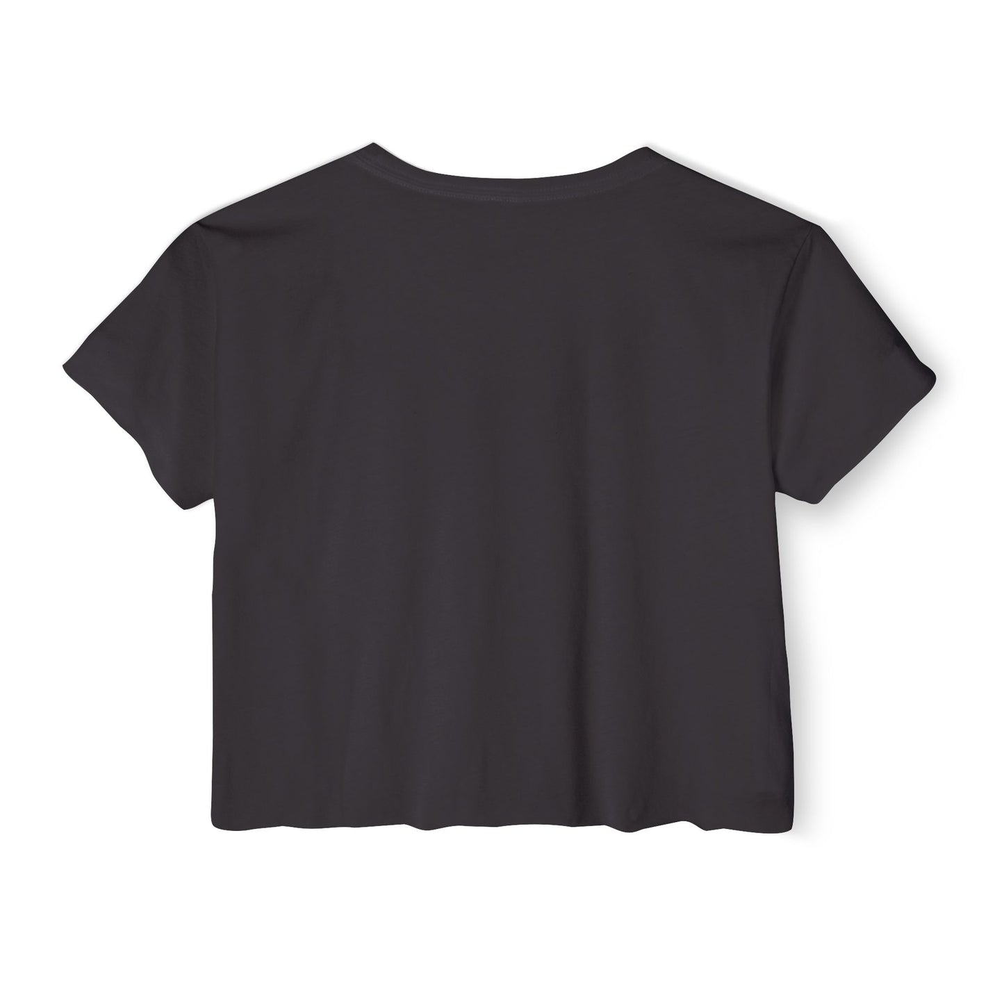 Women's Roller Skating Crop Top T-Shirt - Skate Like a Girl - Bubble Letter Graphic Tee