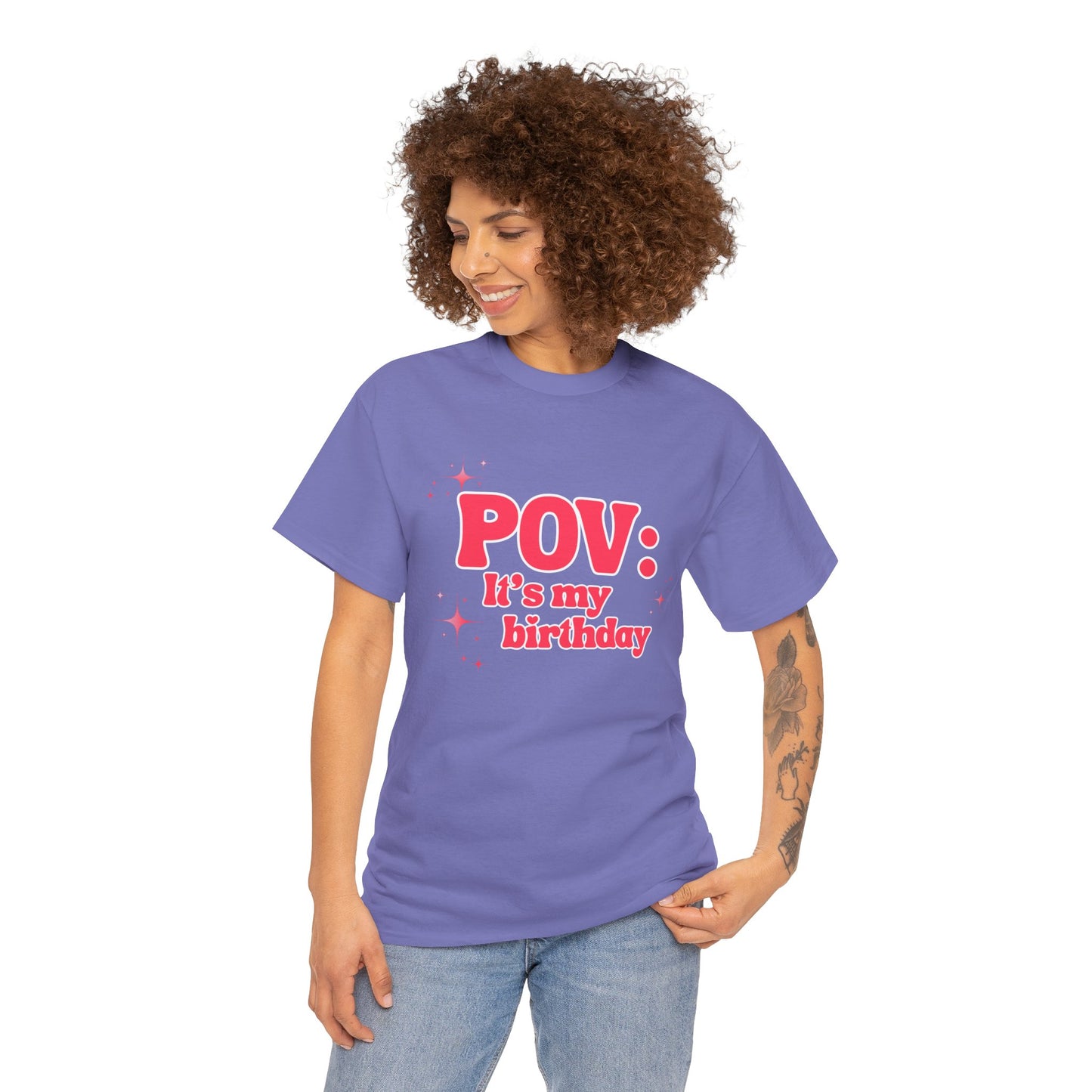 POV It’s My Birthday - Women's T-Shirt