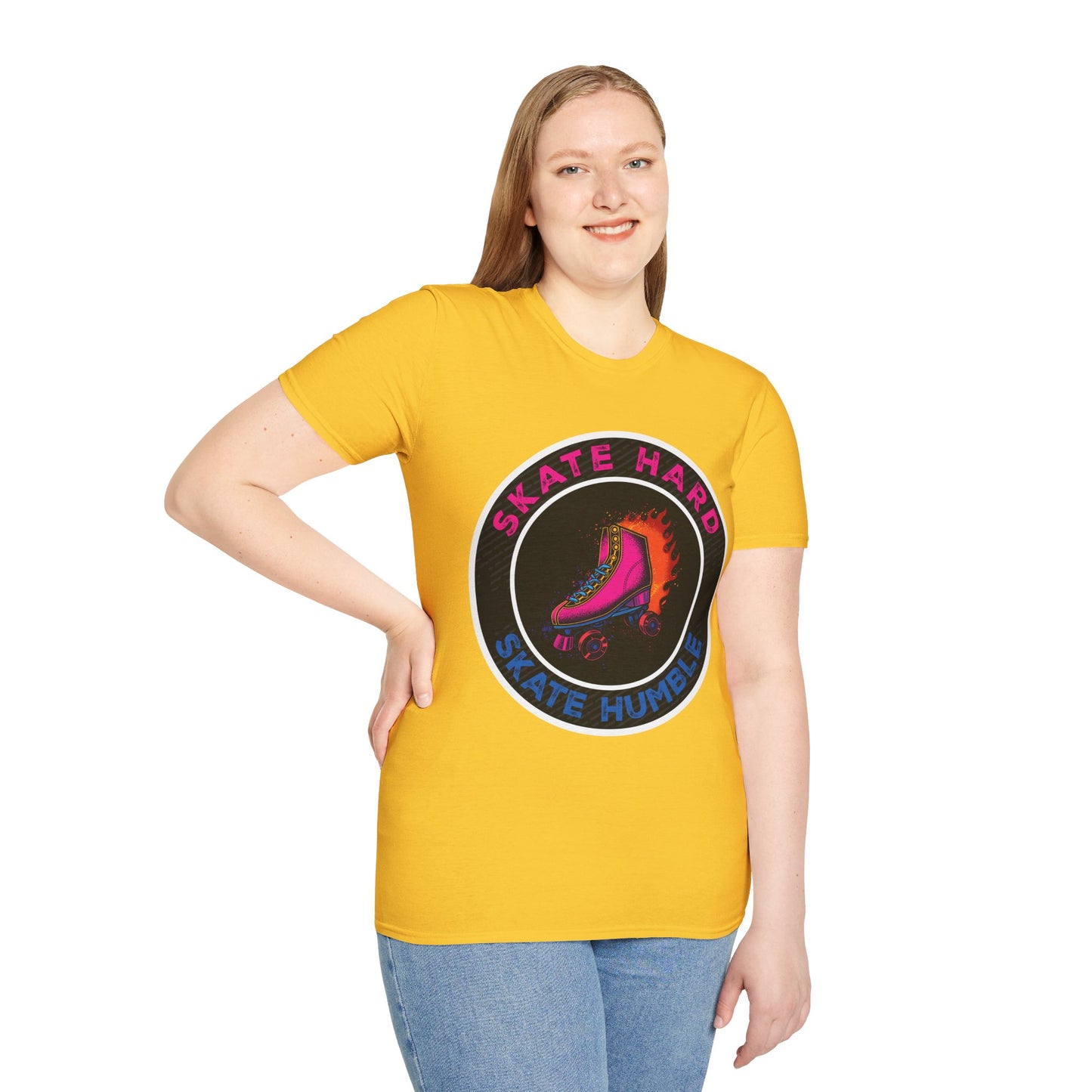Skate Hard Skate Humble" T-Shirt - United Skates of America - Massapequa, NY